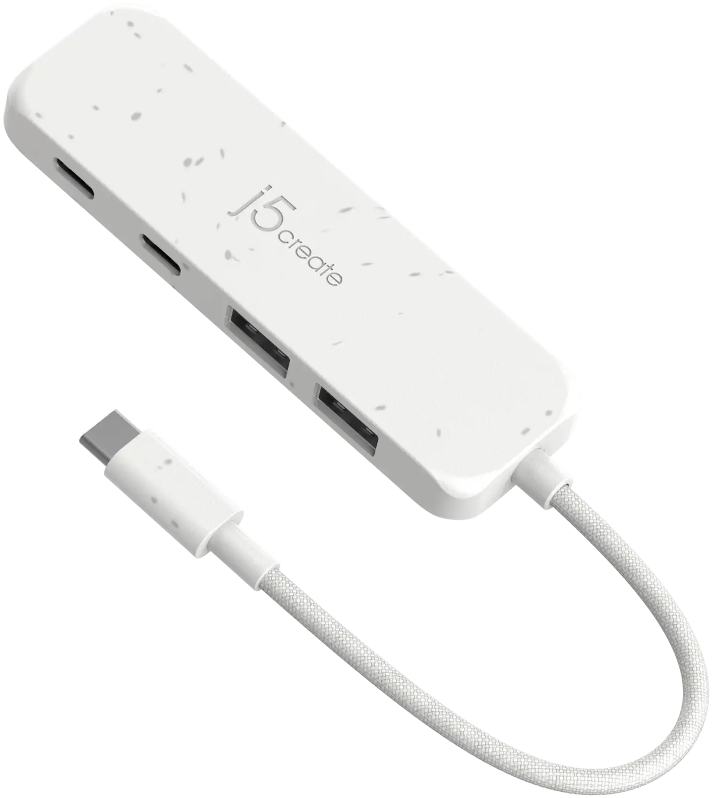 j5create USB-C jakaja; 2 x USB-A / 2 x USB-C - 2