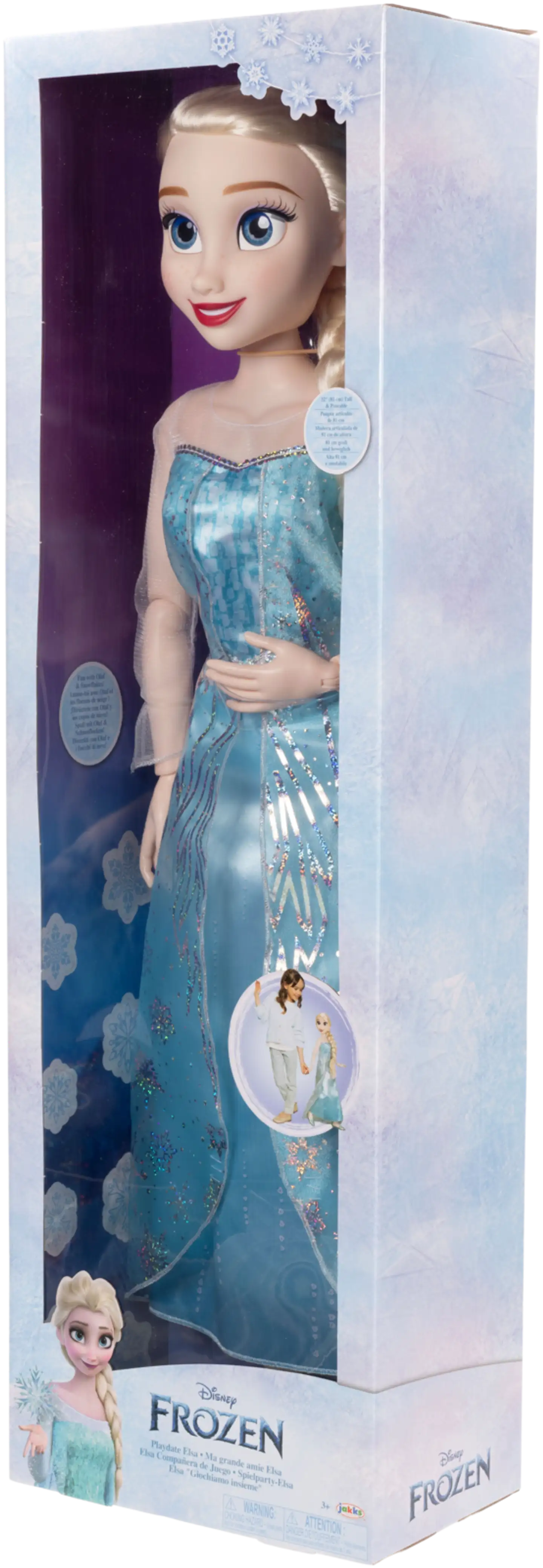 Frozen nukke Elsa 80 cm - 7