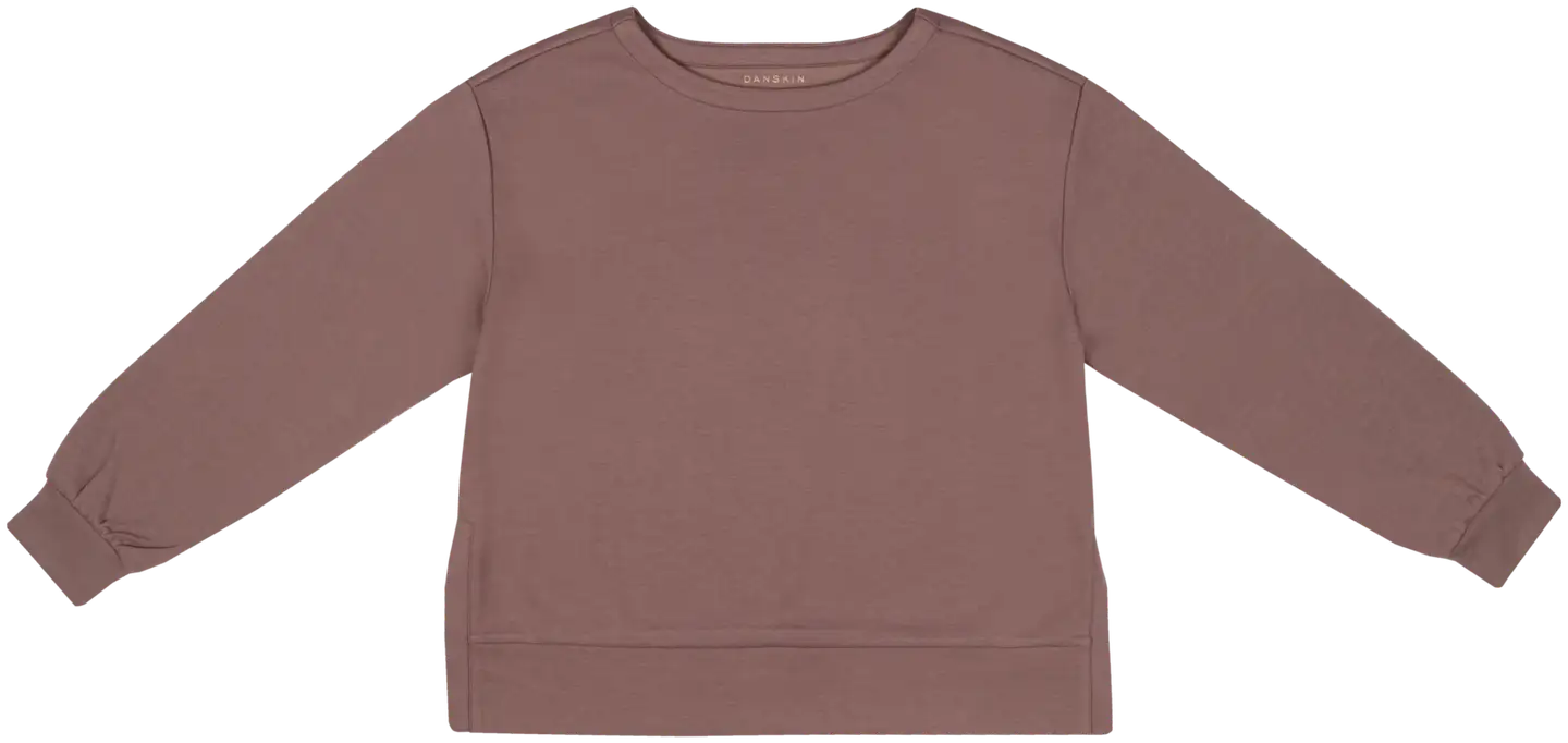 Danskin naisten collegepusero scuba DCA25015 - Deep Taupe 18-1312 TCX - 1