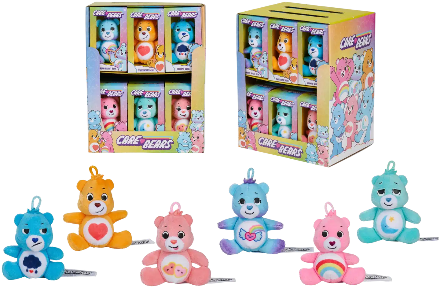 Simba - Care Bears Halinallet, 7 cm, minipehmo Wave 2, useita erilaisia, myydään yksittäin - 1