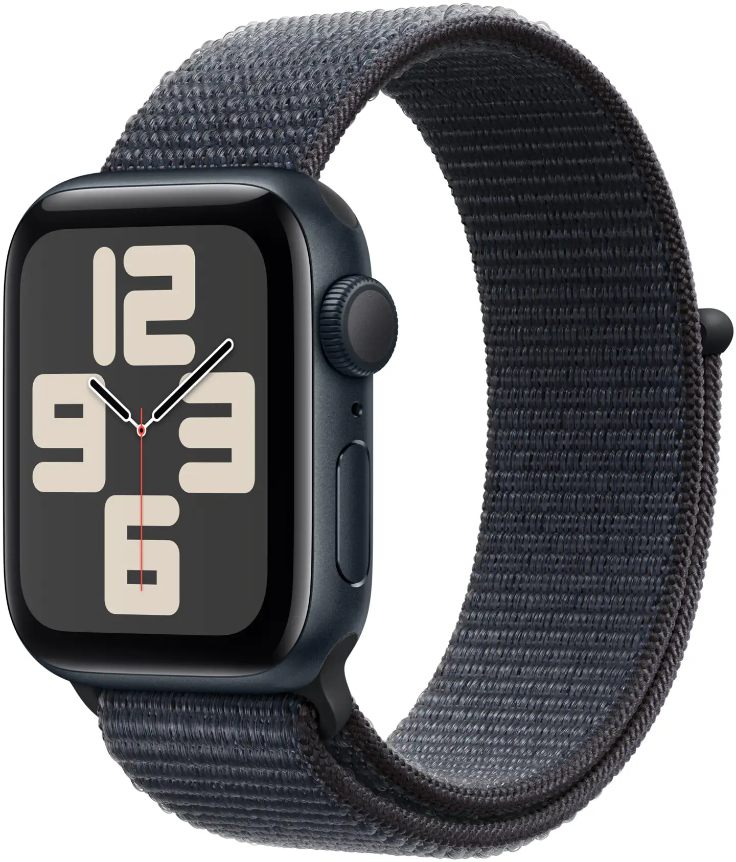 Apple Watch SE GPS 40mm yönsininen alumiinikotelo, Ink Sport Loop ranneke - MXEA3QN/A - 2