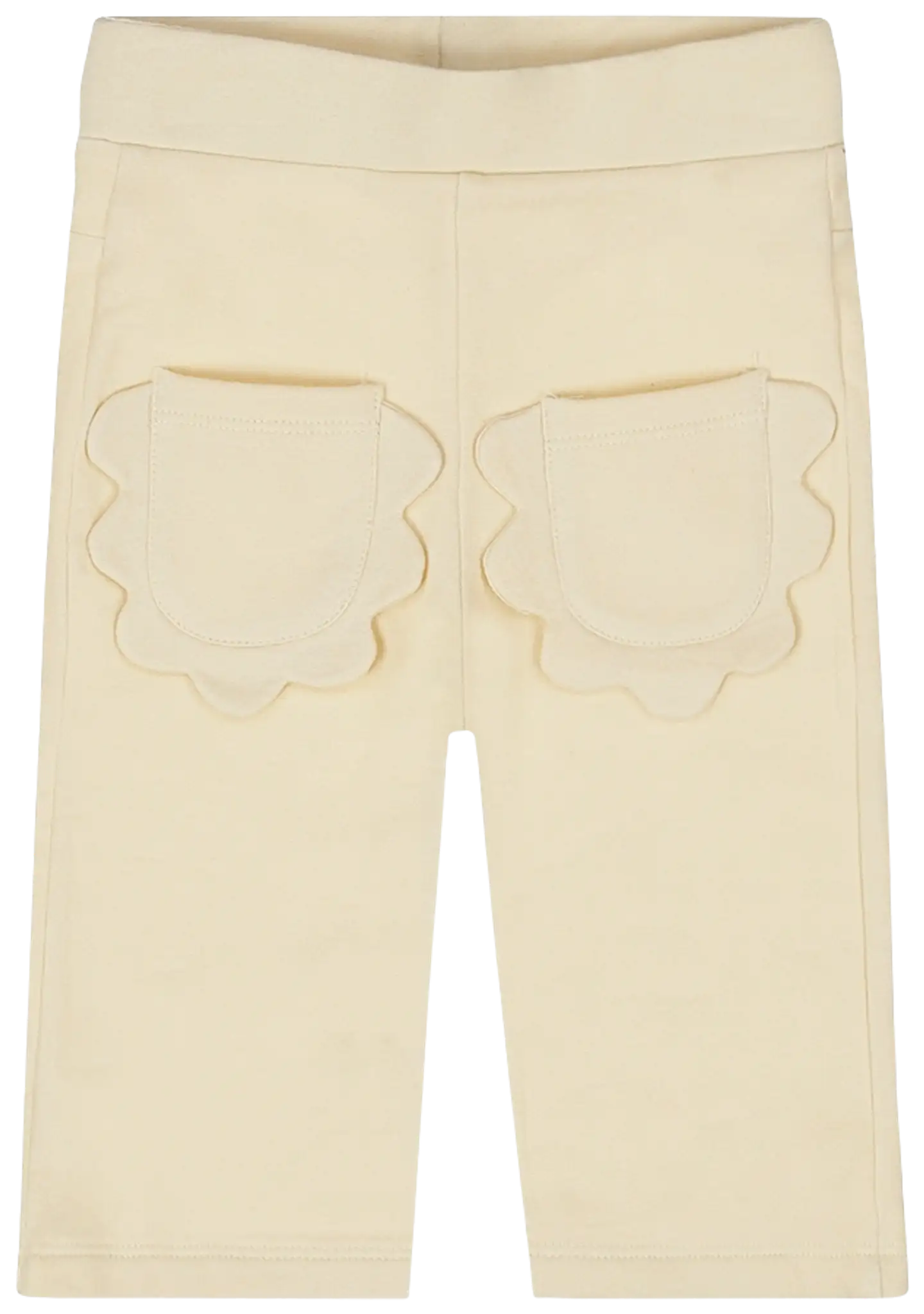 Dirkje lasten collegehousut, koristeelliset etutaskut ja leveät lahkeet N58328-35 - SAND - 1