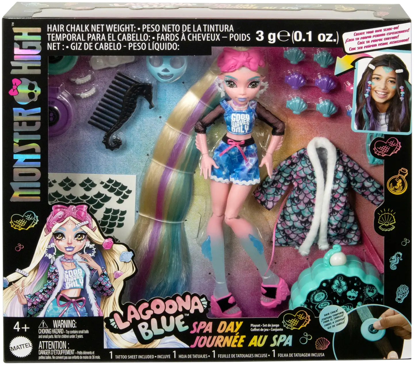 Monster High Lagoona Spa -leikkisetti - 2