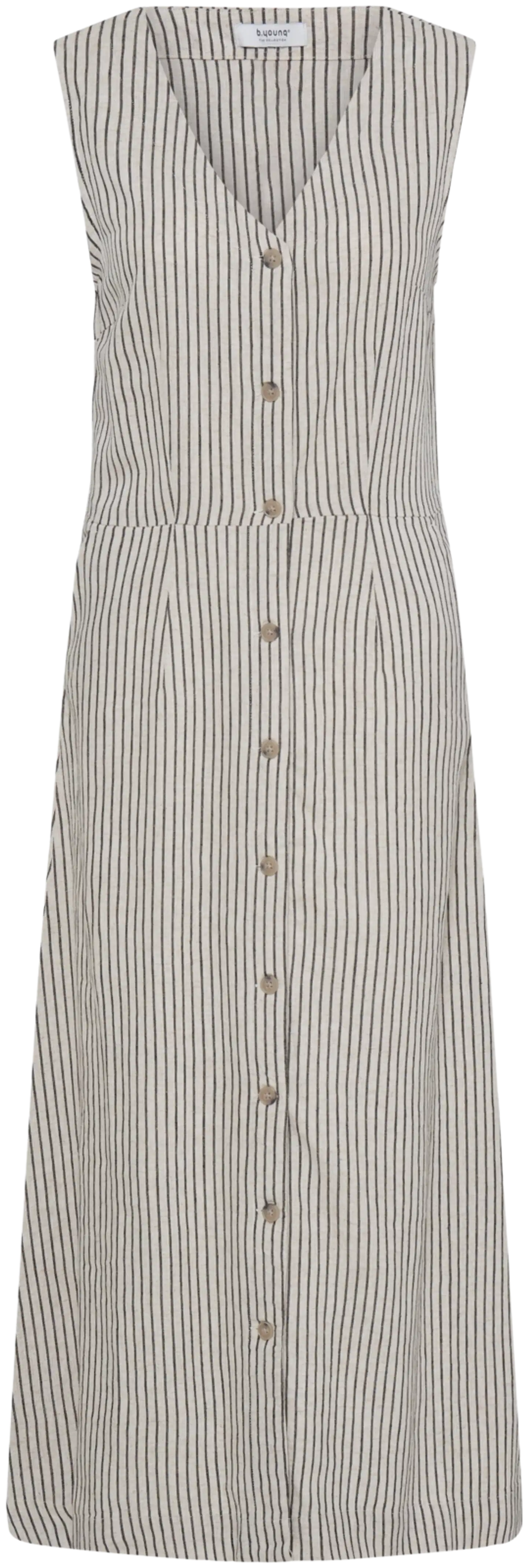 B.young naisten mekko Byfalakka button - RAINY DAY STRIPE - 1