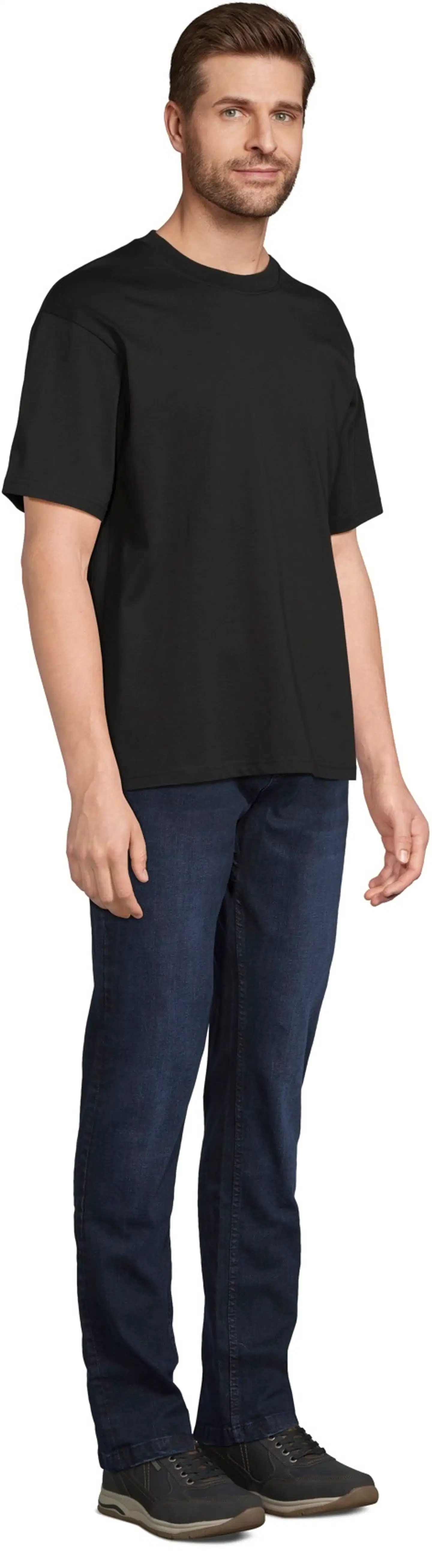 House miesten oversize t-paita - Black - 4
