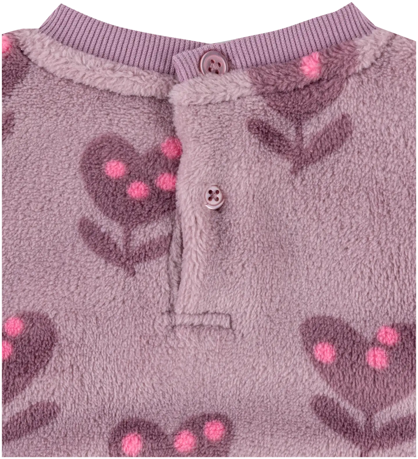 TEX BABY vauvojen fleecepusero I967952 - MAUVE 5 - 4