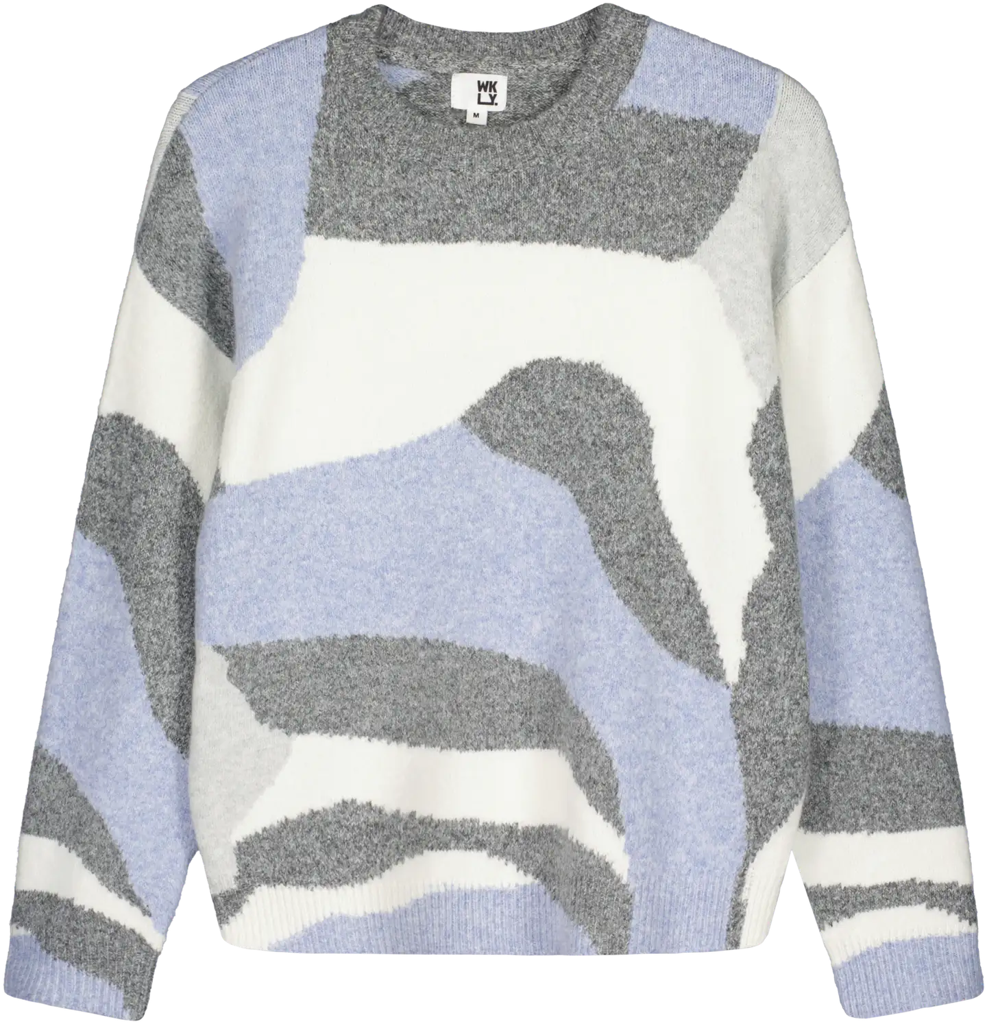 WKLY. naisten intarsianeulepusero villasekoitetta 213W361204 - Intarsia - 1