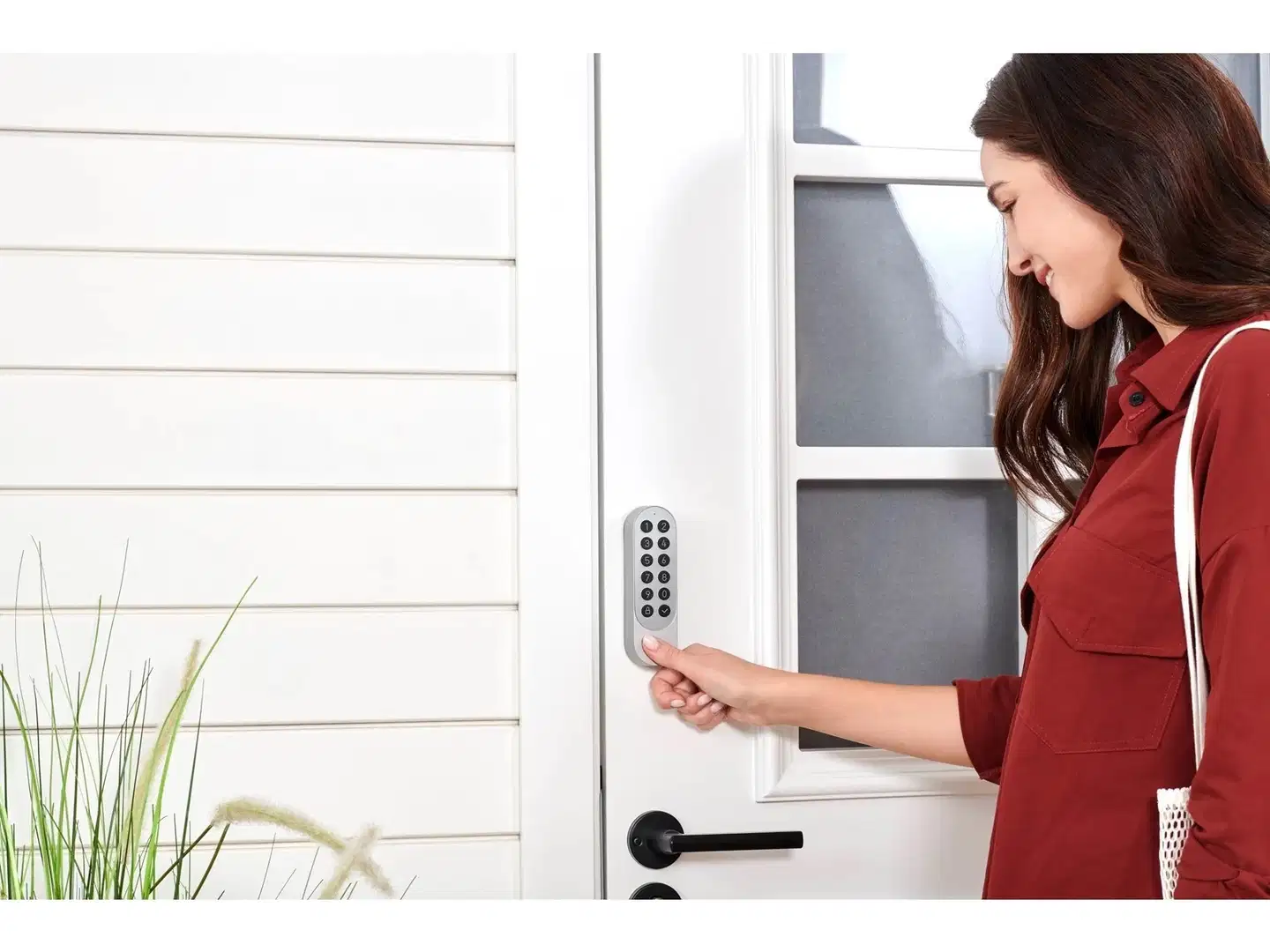Aqara U200 älylukko, hopea - 5