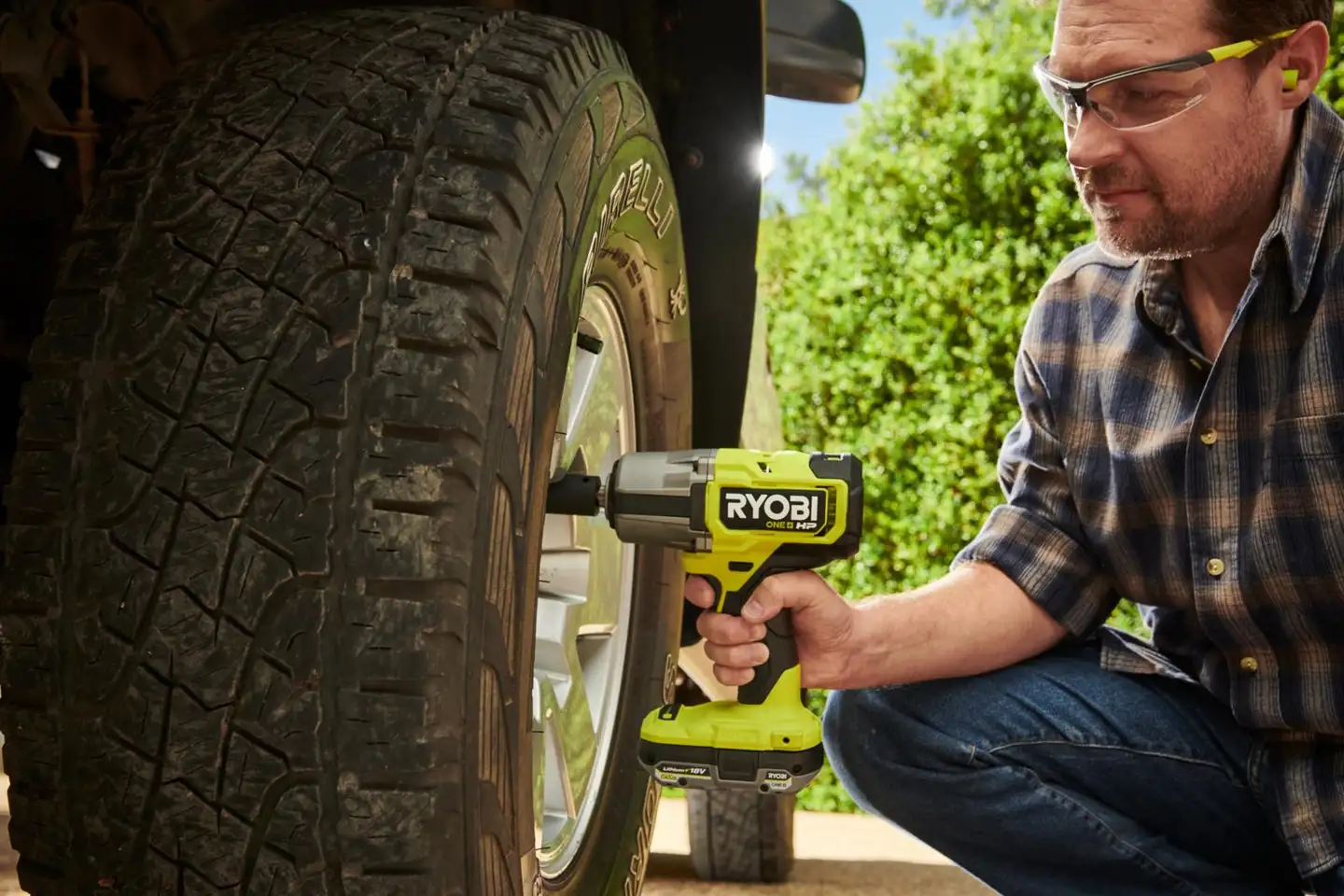 Ryobi 18V iskevä mutterinväännin RIWH18X-0 - 8