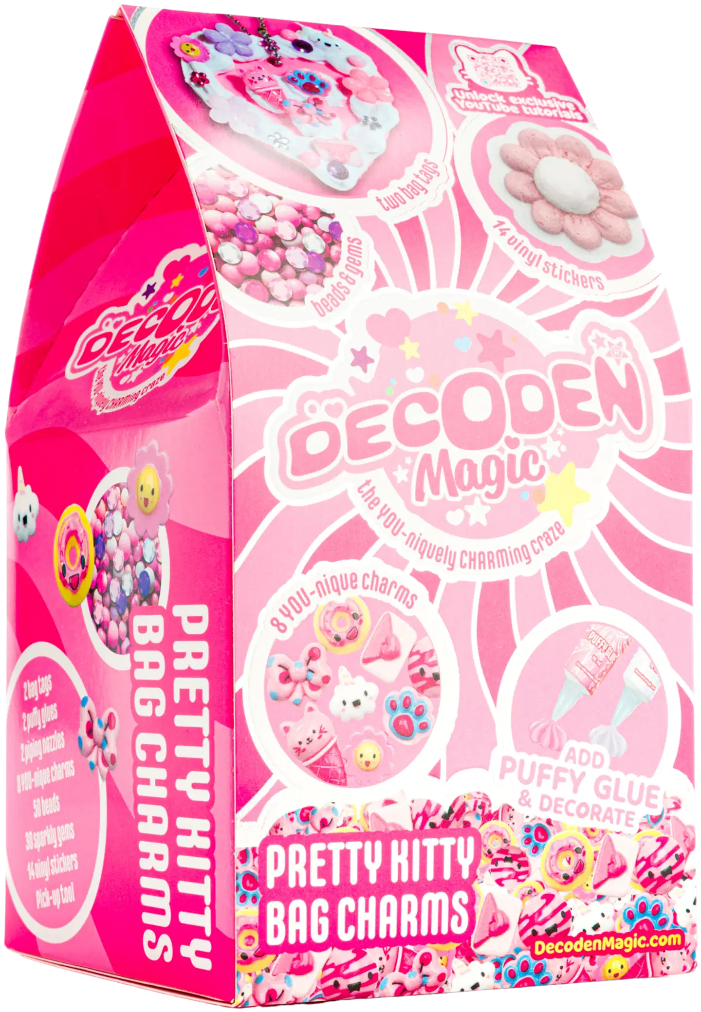 Decoden Magic Mini Söpö kisu laukkukoristeet - 5