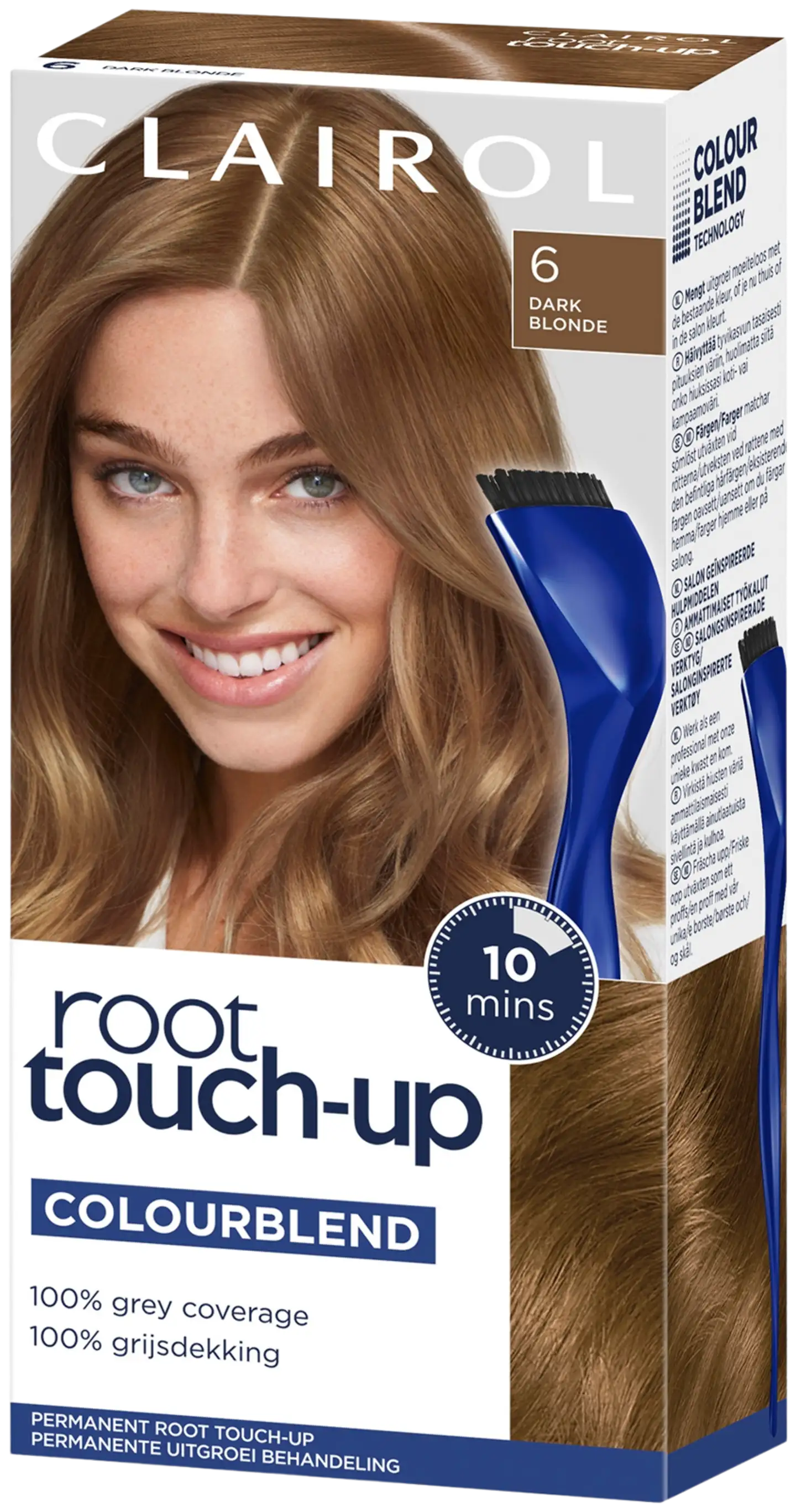 Clairol Root touch-up tyviväri 6 tummanvaalea