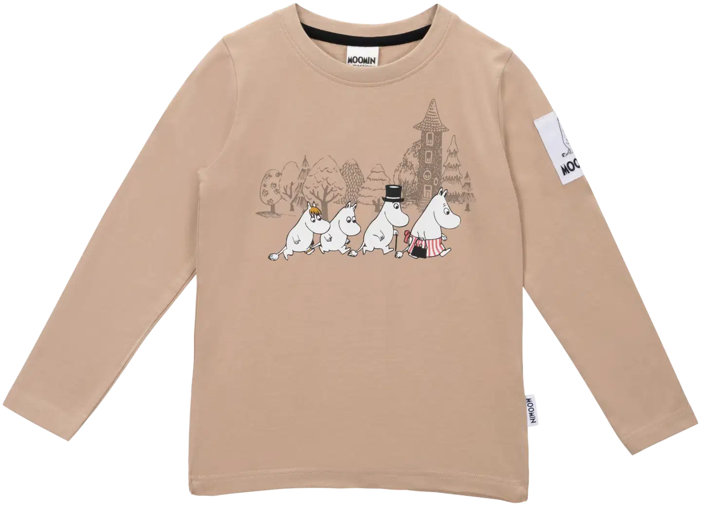 Muumi lasten paita Vaeltajat 593627 - beige - 1