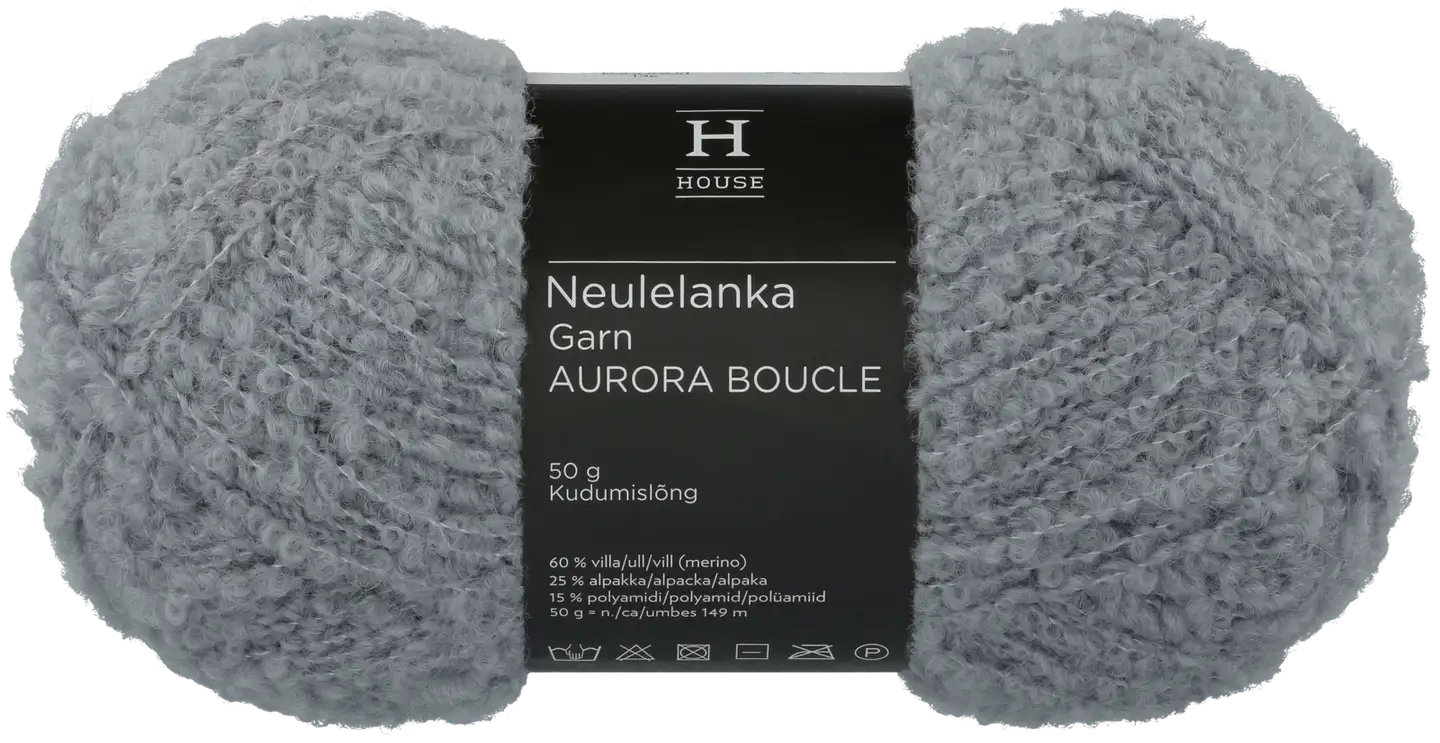 House lanka Aurora boucle 50 g grey