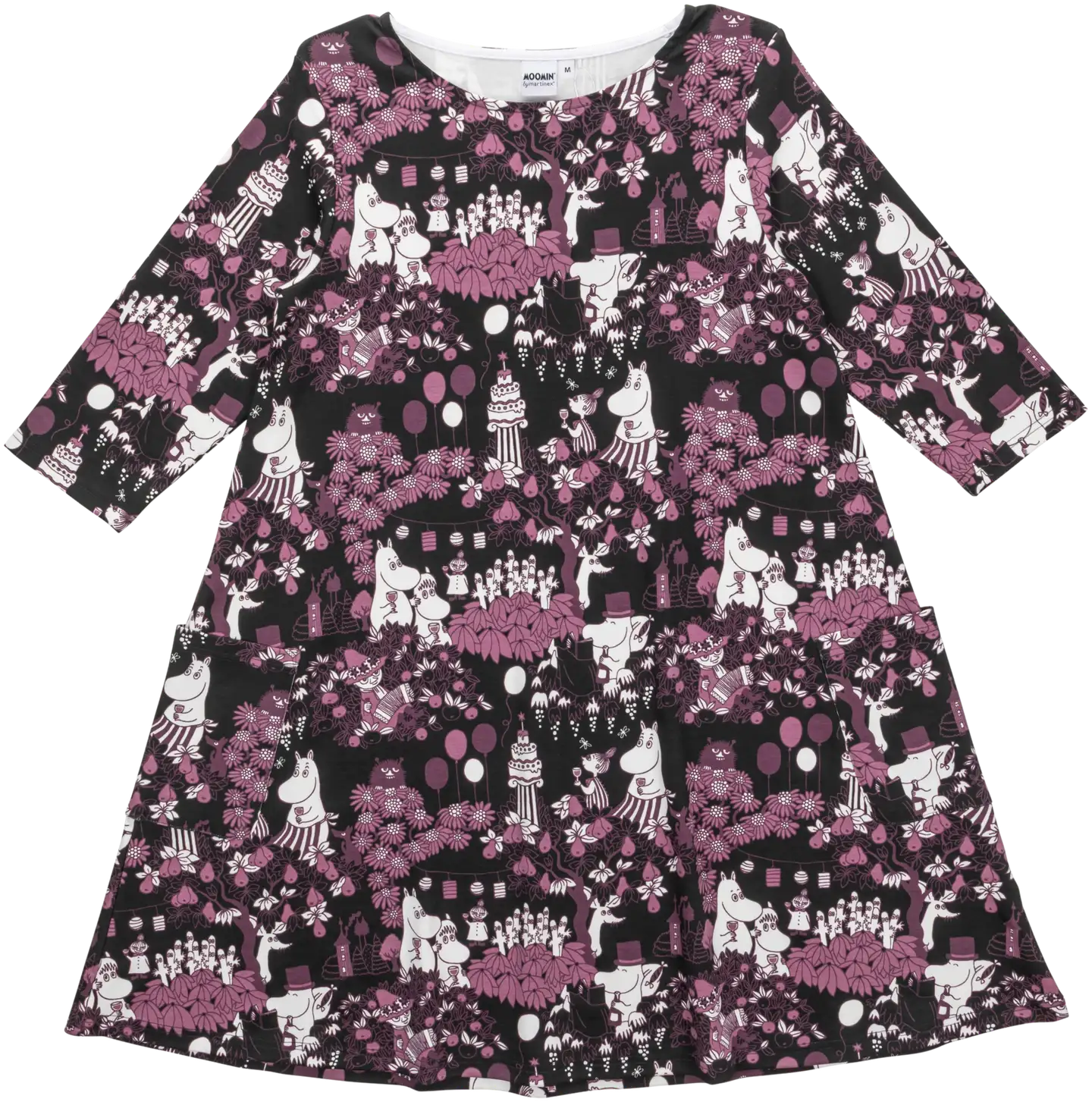 Moomin by Martinex naisten mekko Jenni Juhlahetki 589046 - luumu - 1