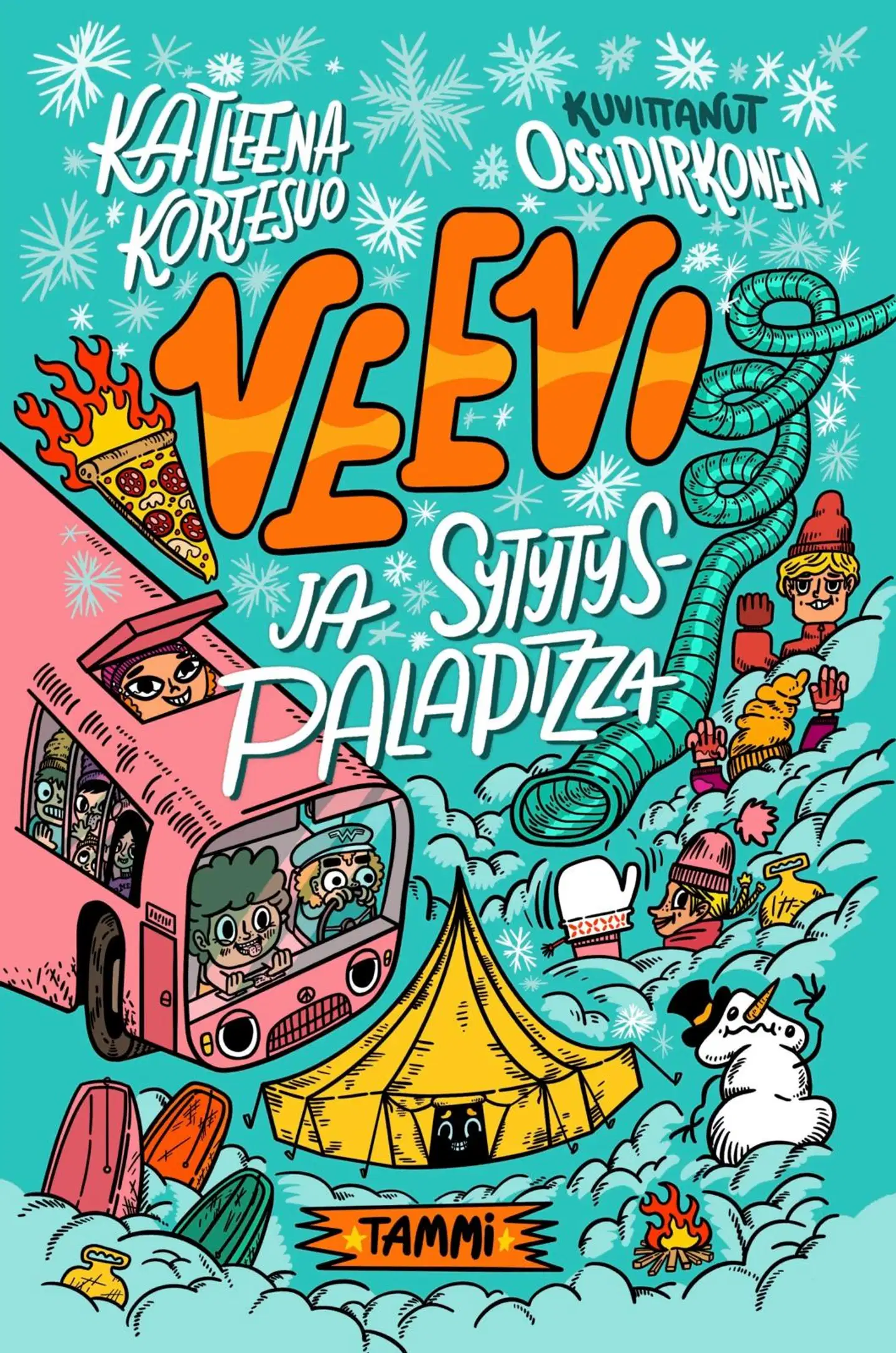 Kortesuo, Veevi ja sytytyspalapizza