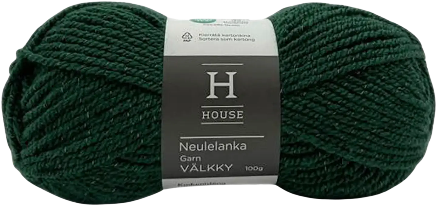 House Lanka Välkky House 100 g Dark Green 3601