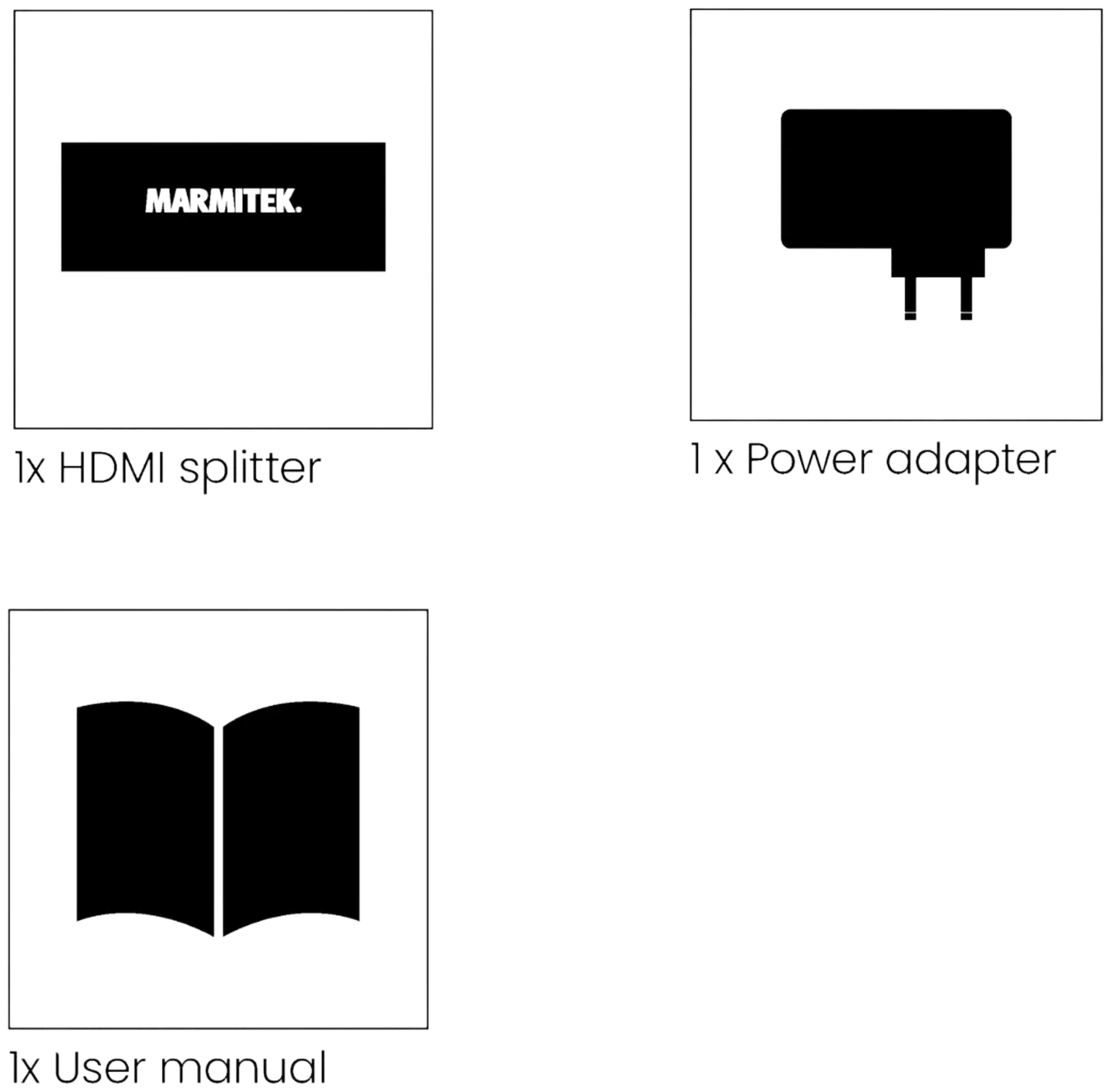 Marmitek HDMI-jakaja Split 814 PRO - 4