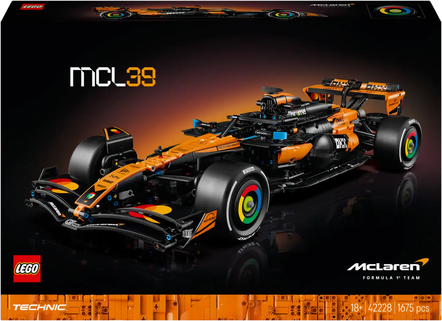 LEGO® Technic 42228 McLaren MCL39 F1® ‑auto - 3