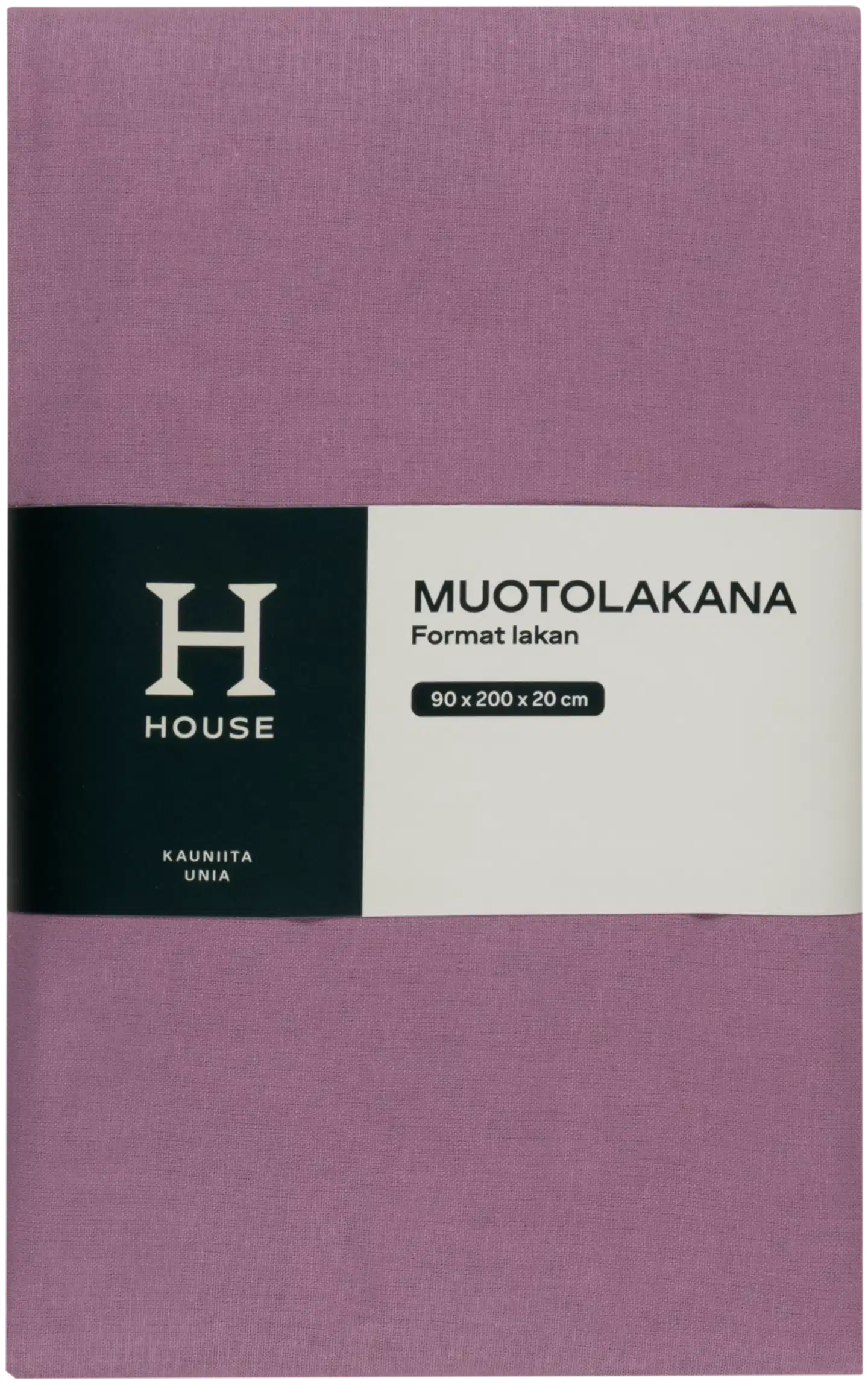 House muotolakana LAK7 90x200x20 cm LAK7 malva