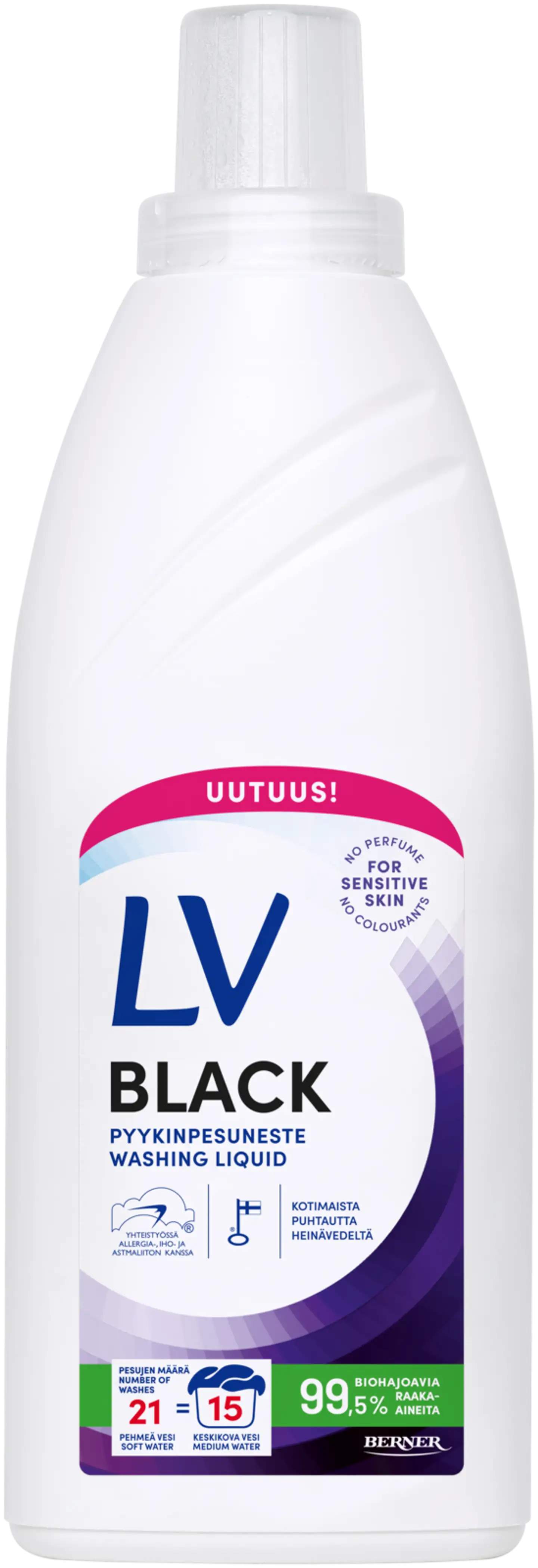 LV 750ml Black pyykinpesuneste