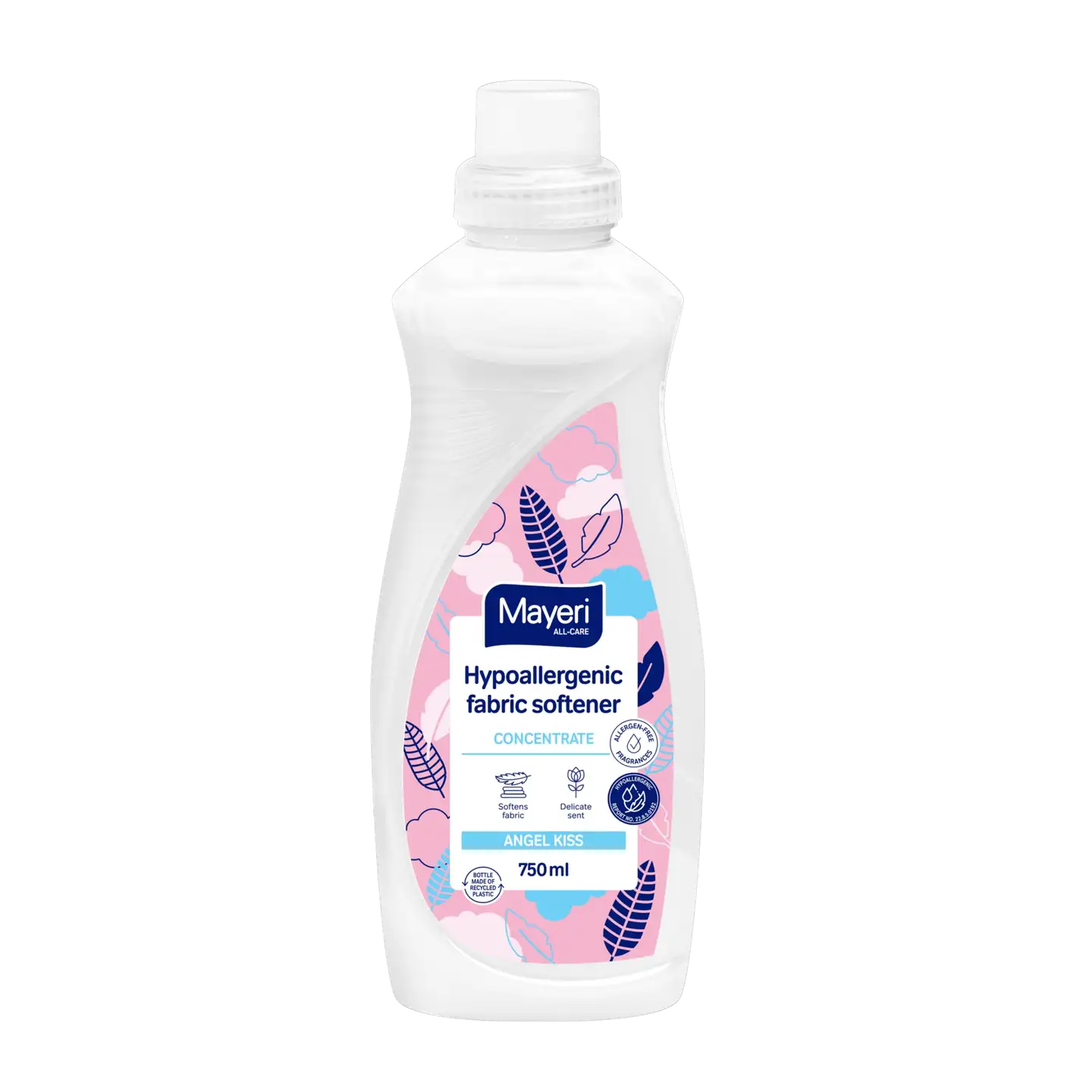 Mayeri All-Care hypoallergeeninen pyykinhuuhteluaine Angel Kiss 750ML pullo