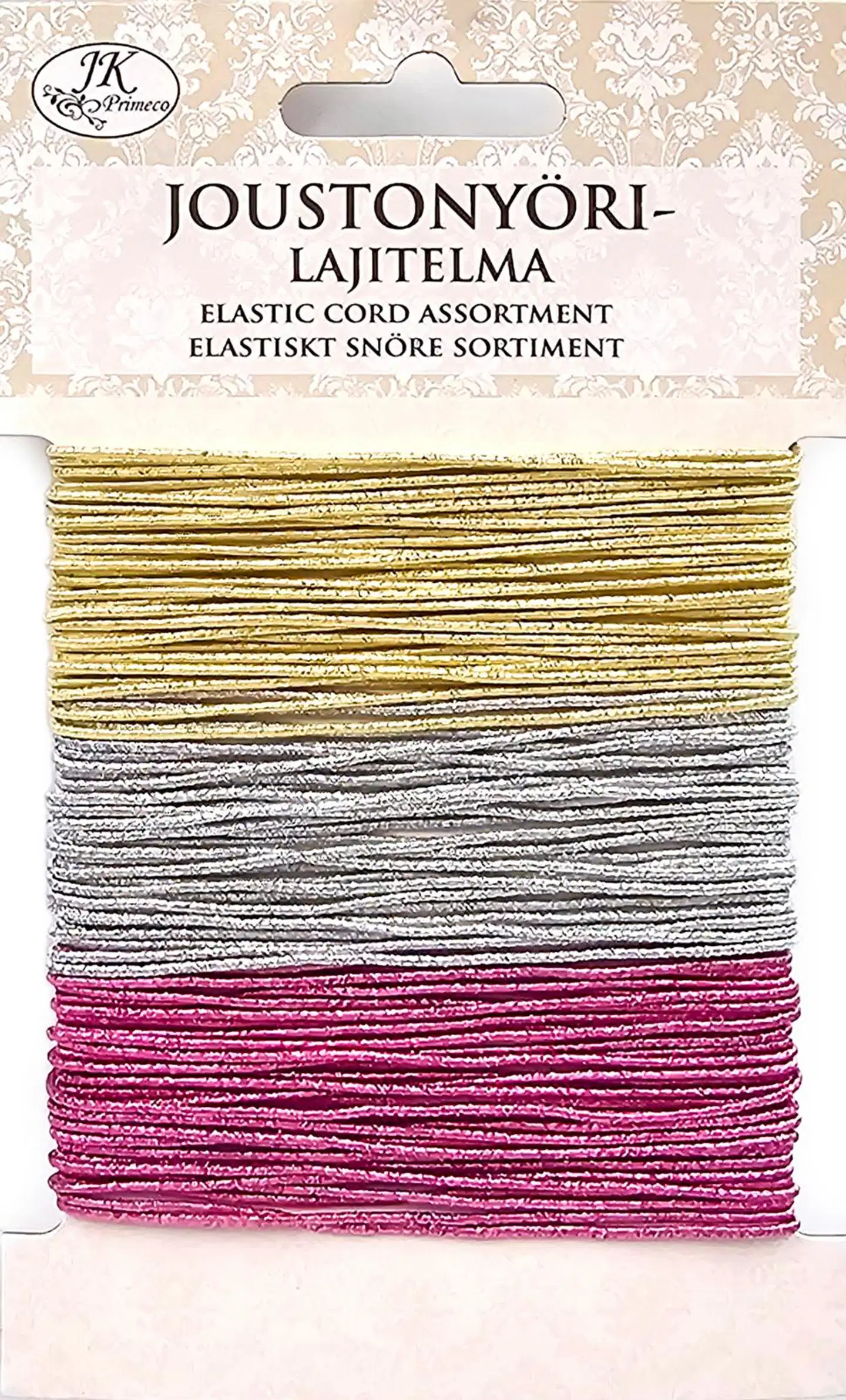 J.K. Primeco joustonyörilajitelma glitter