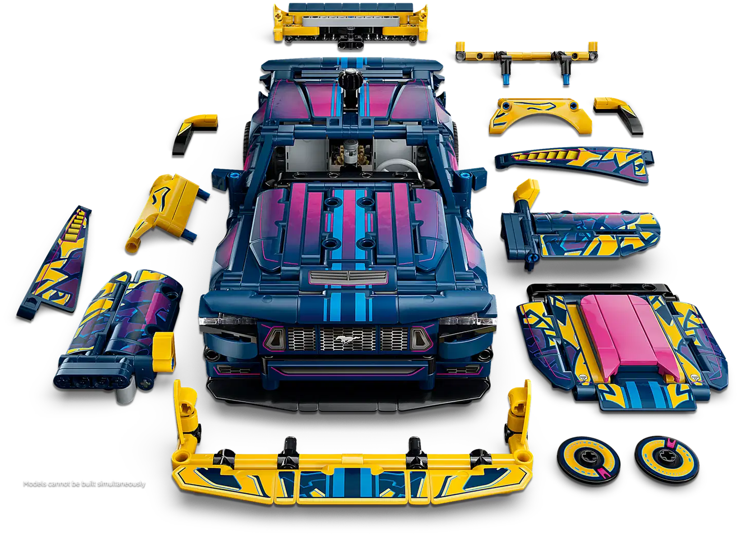 LEGO® Technic 42236 Tuunaustallin Ford Mustang GT ‑auto - 4