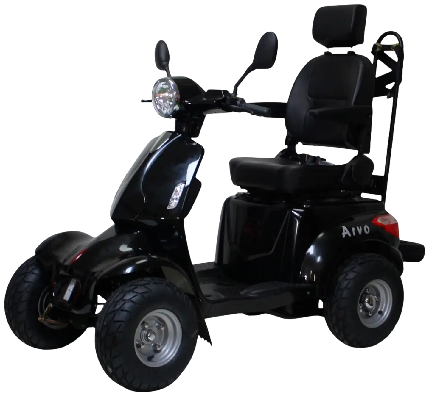 Arvo senioriskootteri P900 musta - 2