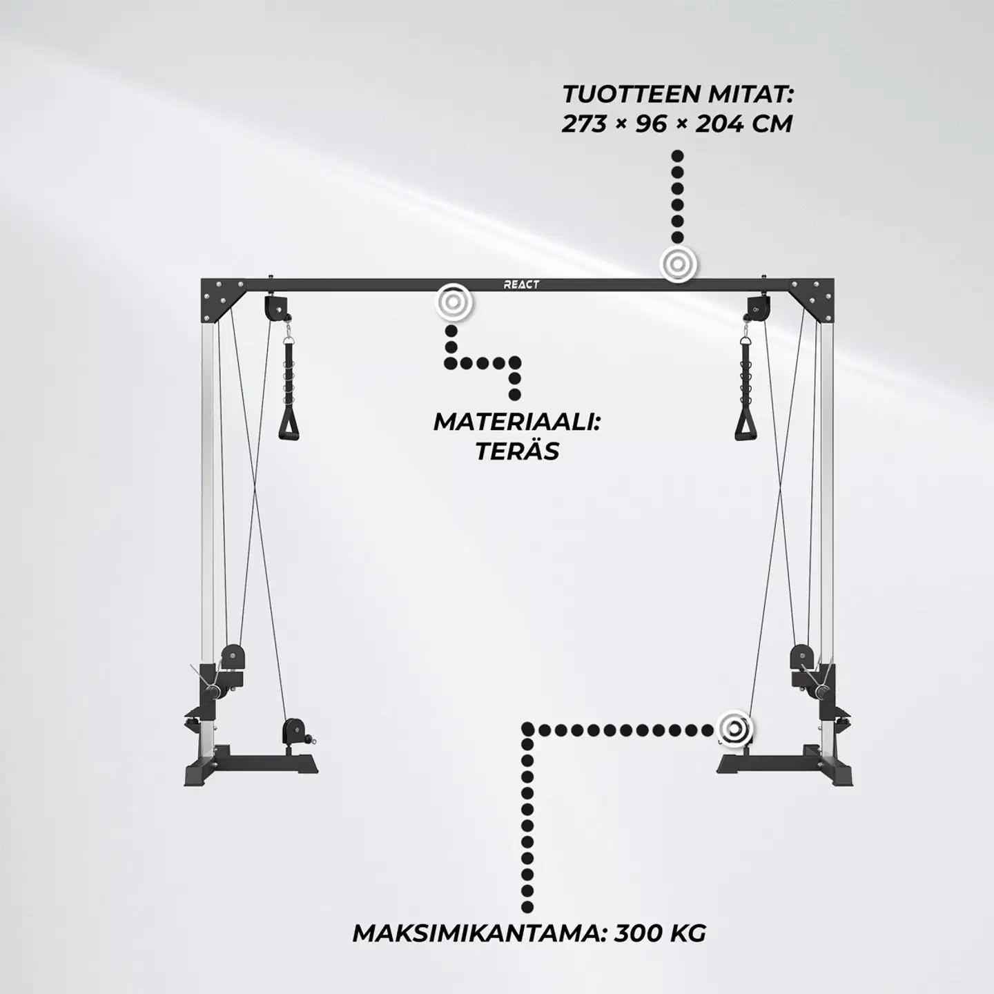 React Ristikkäistalja - 9