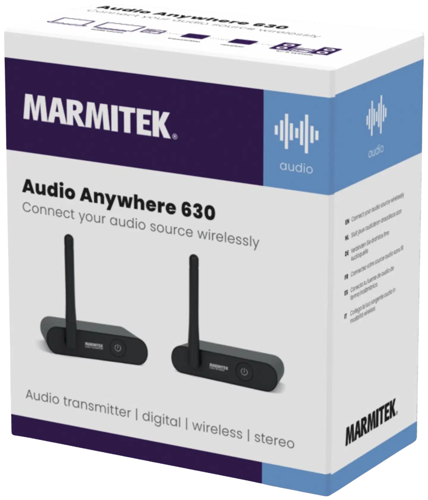 Marmitek Langaton Äänensiirtojärjestelmä Audio Anywhere 630 - 7