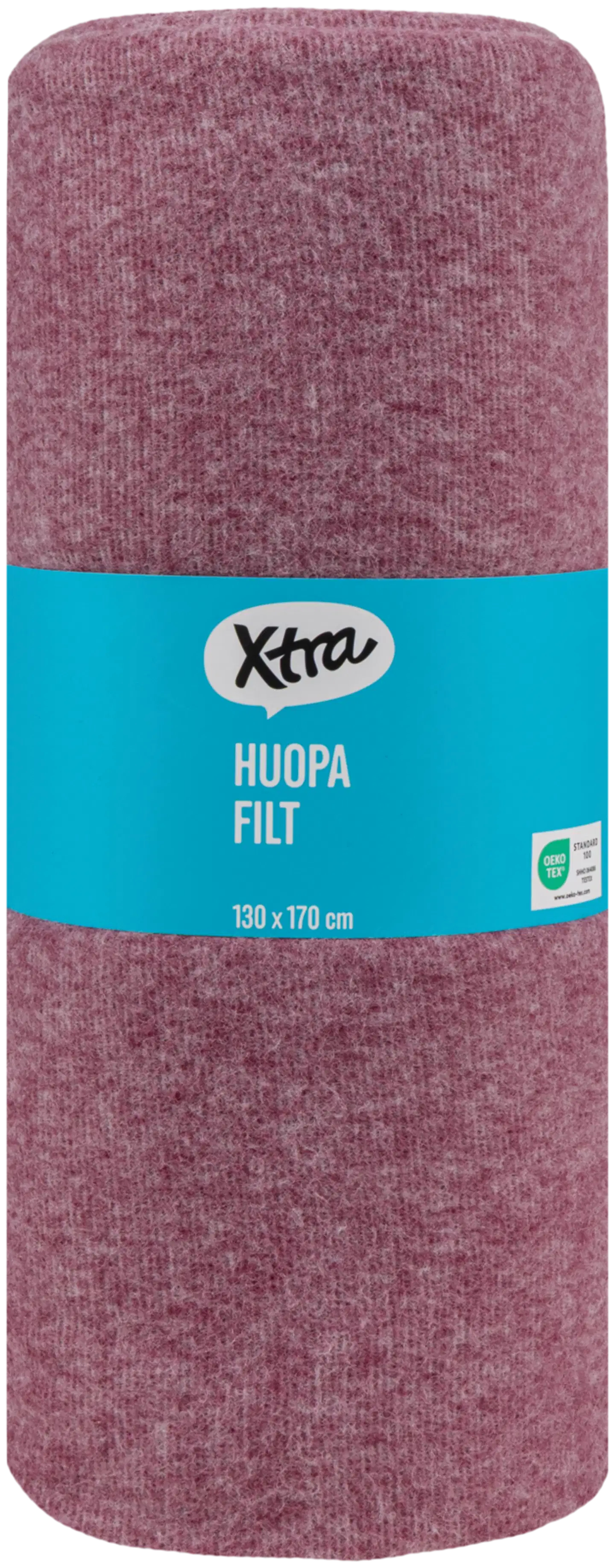 Xtra huopa Melange 130x170 cm roosa - 2