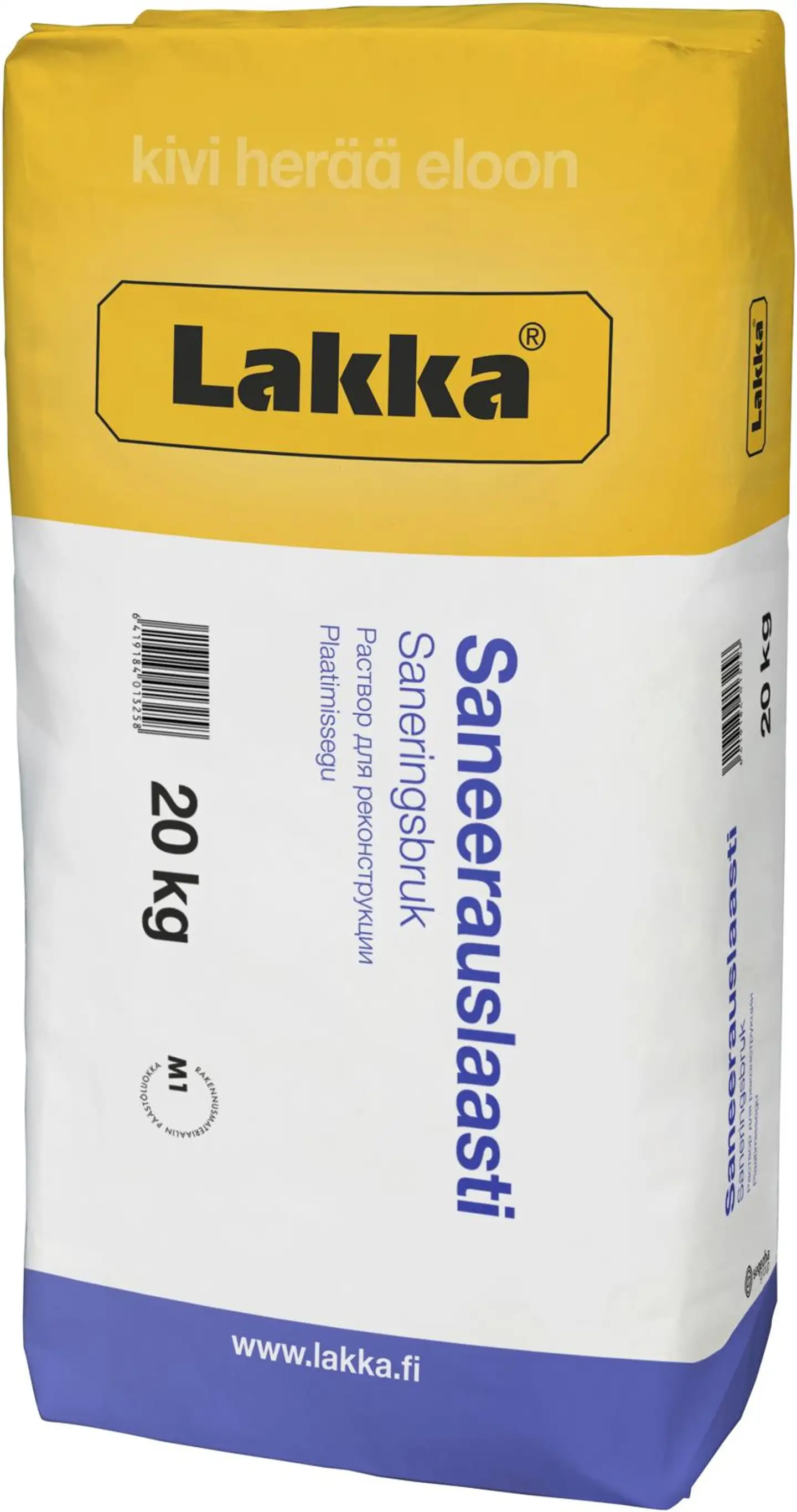 Lakka saneerauslaasti 20 kg