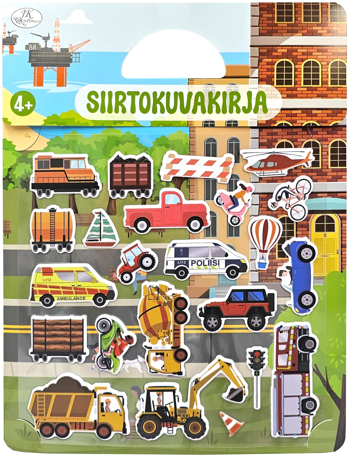 J.K. Primeco siirtotarrakirja Ajoneuvot - 1