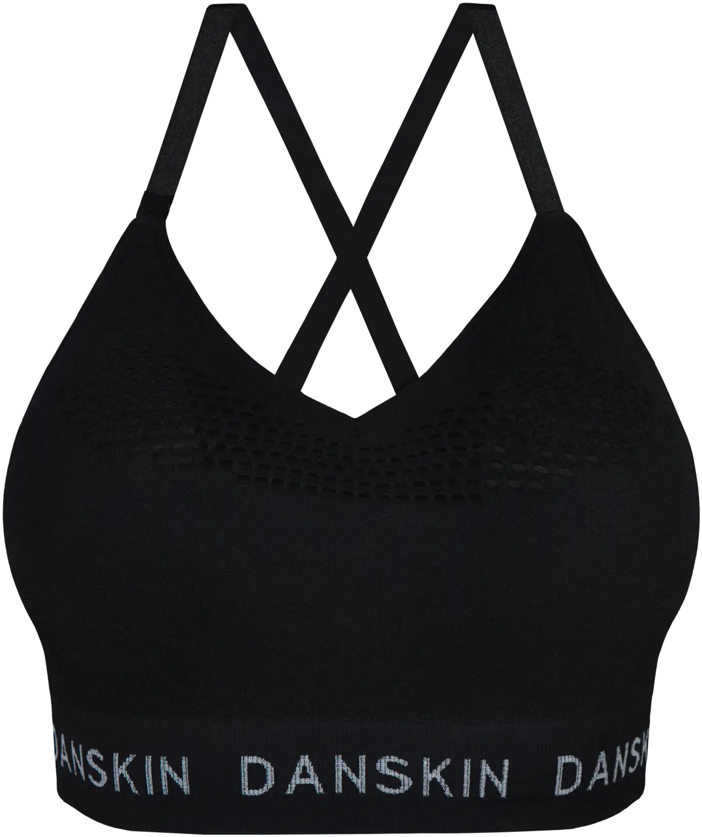 Danskin naisten urheilutoppi 211D332450 2-pack - Black/Grey - 3