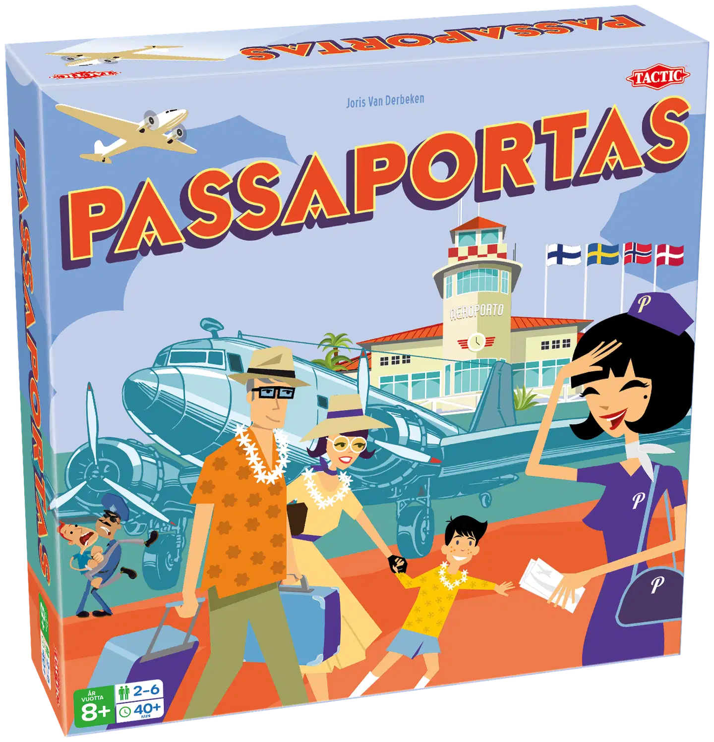 Tactic lautapeli Passaportas - 1