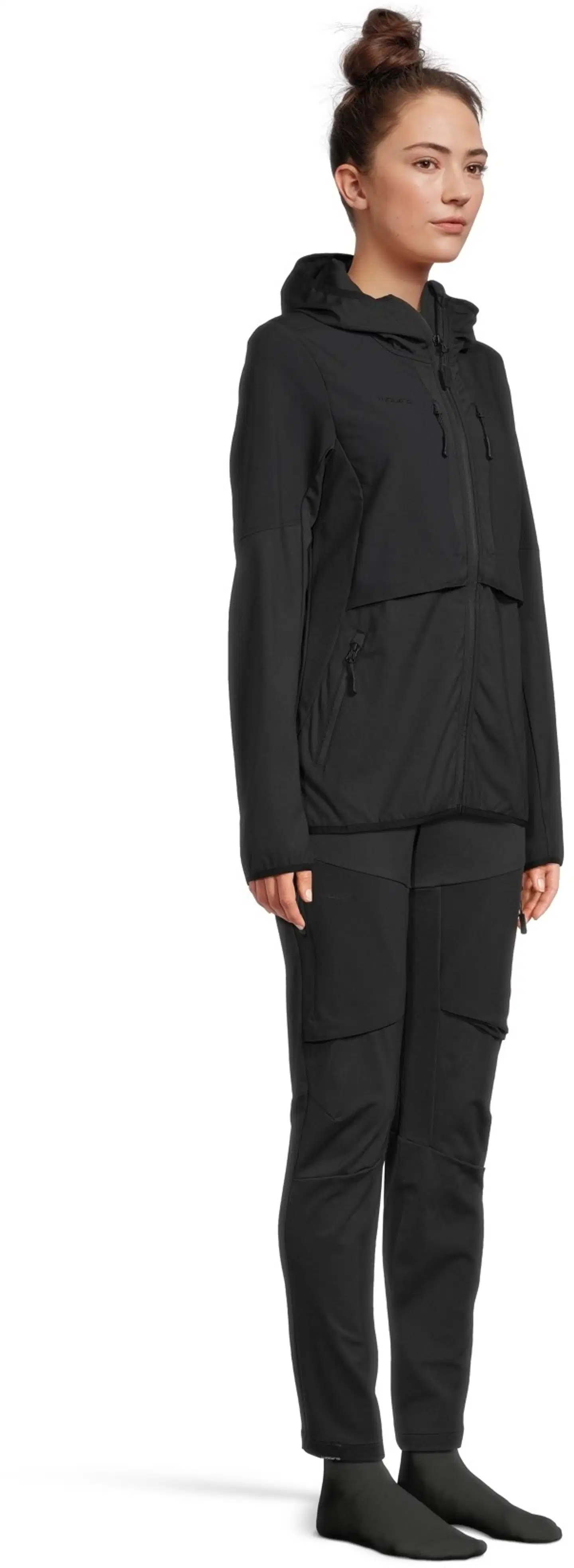 Luode12 naisten retkeily- ja ulkoilutakki 223L112664 - Jet Black - 4