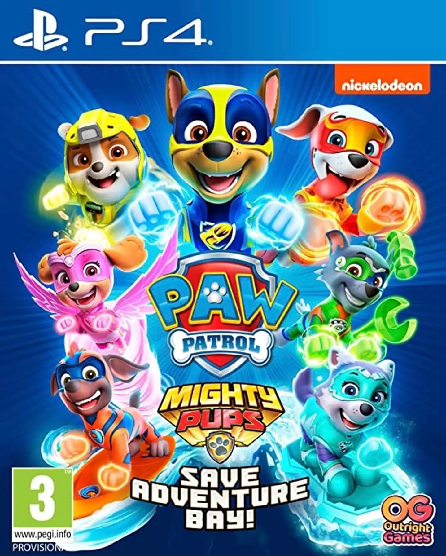 PS4 Ryhmä Hau - paw patrol mighty pups