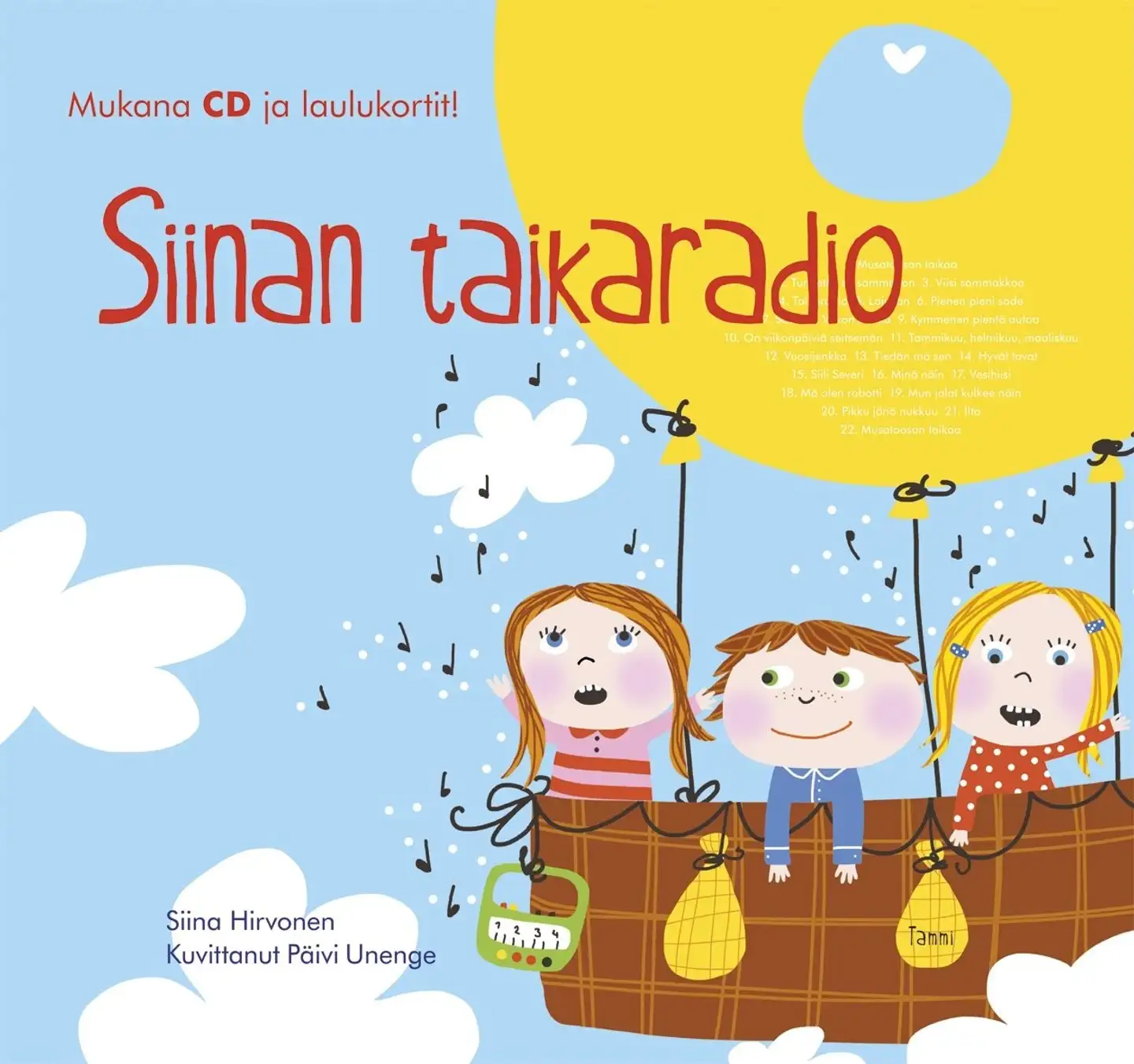 Hirvonen, Siinan taikaradio (+cd ja laulukortit)