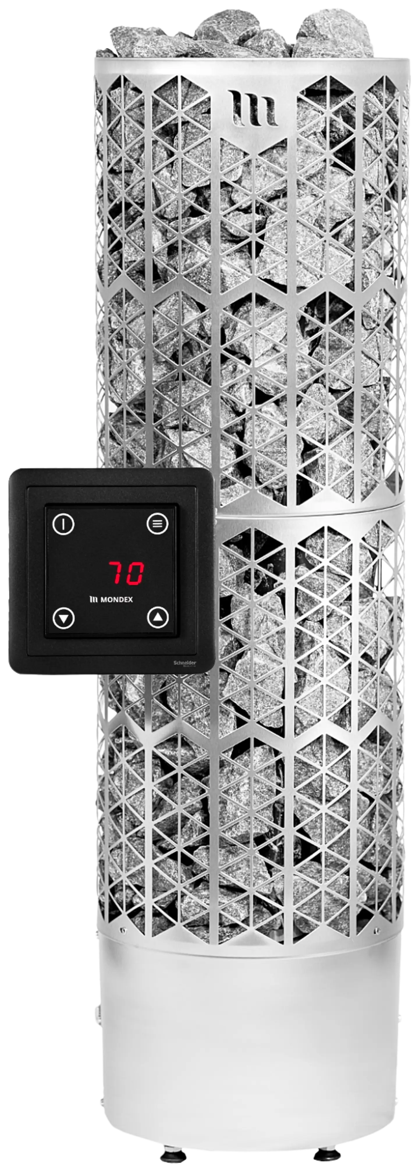 Mondex sähkökiuas Kaira E2W 9,0 kW RST, sisältää WiFi - 2