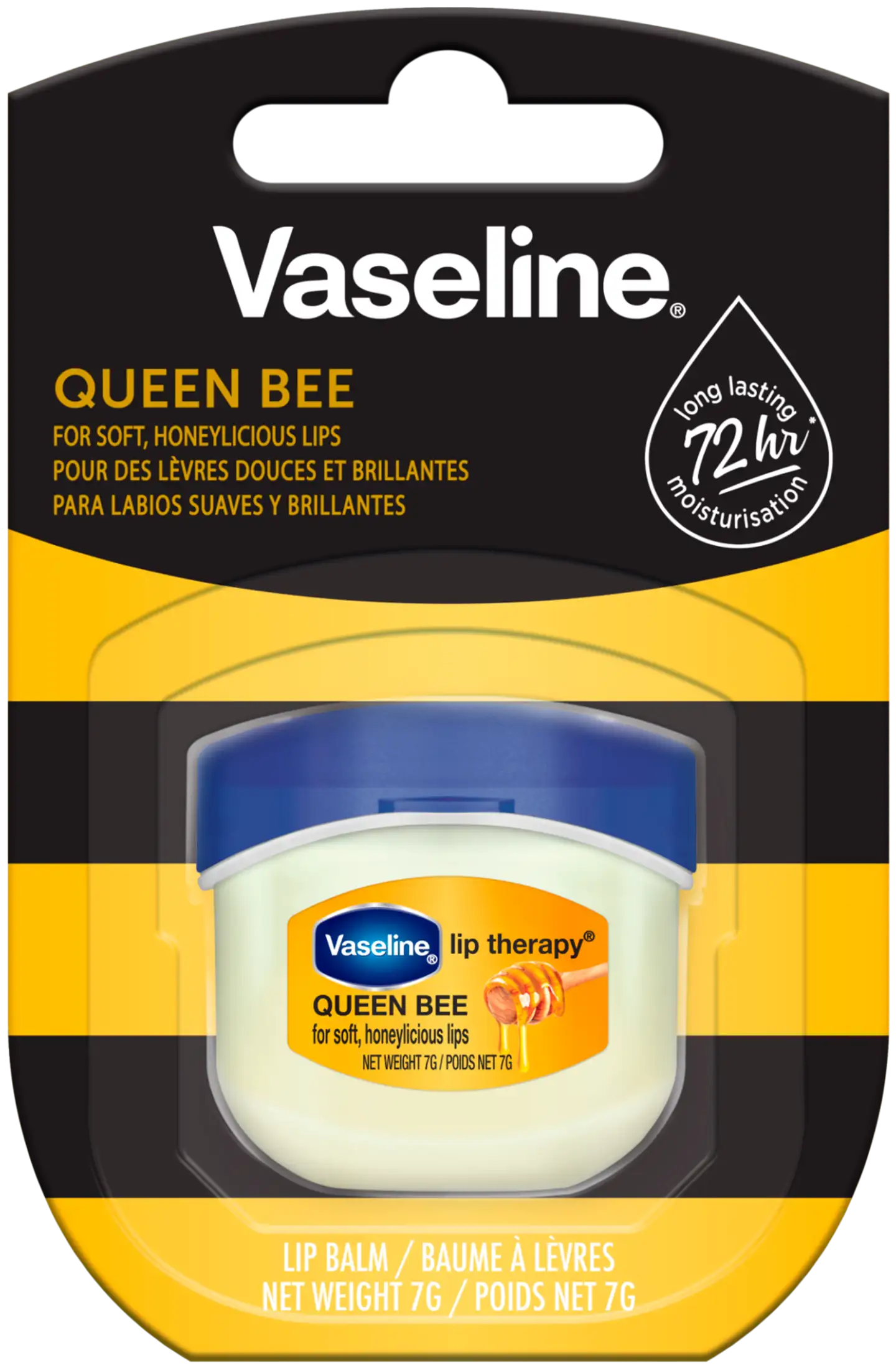 Vaseline Lip Therapy Cutie Queen Bee, huulivoide 7g