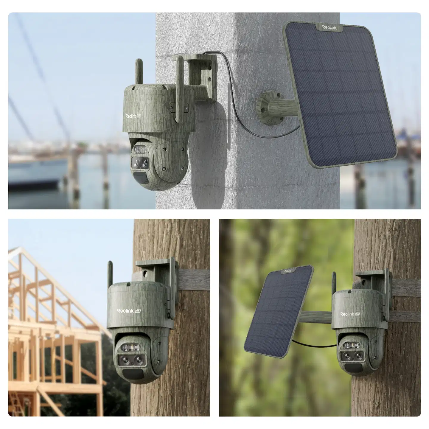 Reolink TrackMix (G770-C) 4K Wildlife PTZ 4G akkukamera Camo - 4