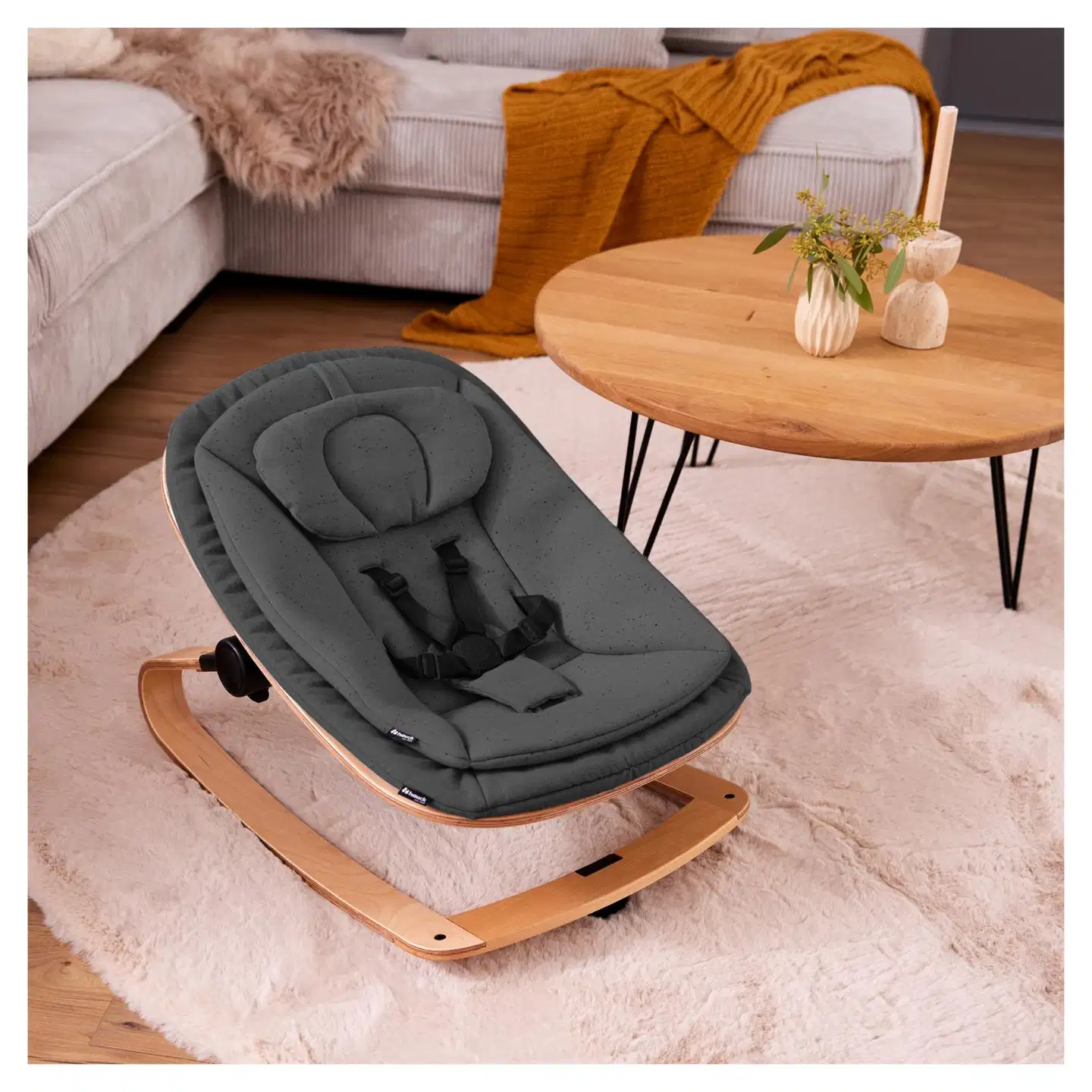 Hauck sitteri syöttötuoliin Eco Deep grey - 10