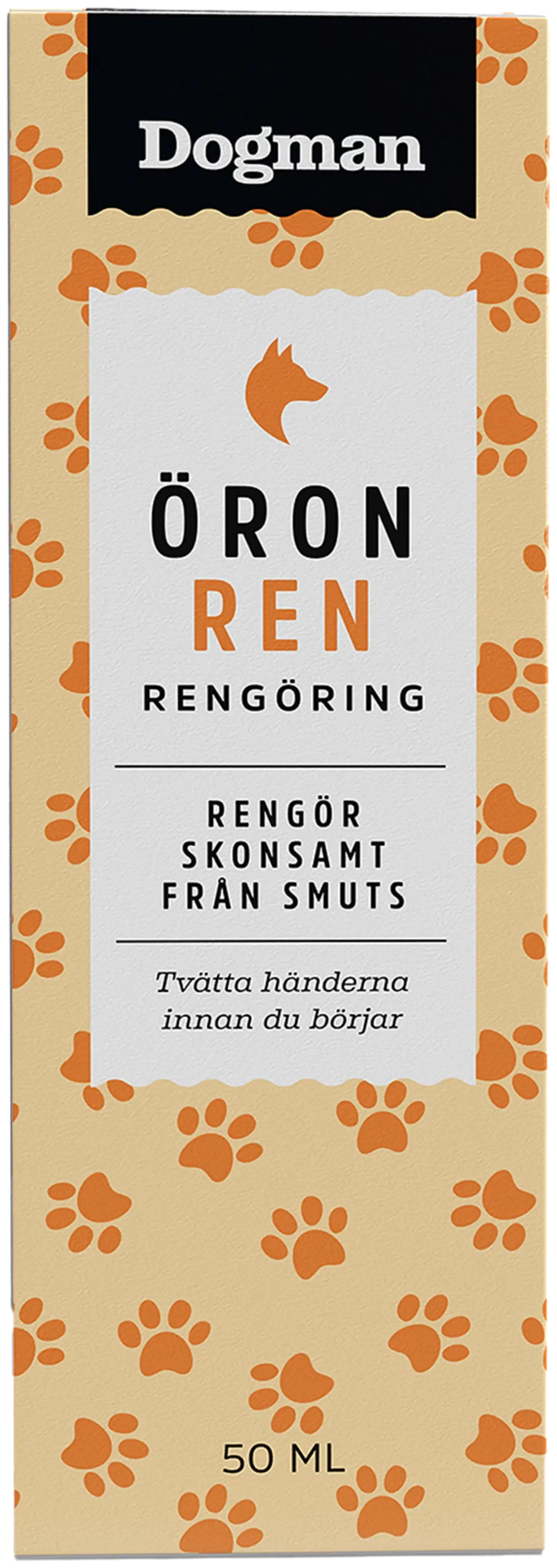 Dogman Korvanpuhdistusaine koiralle 50ml