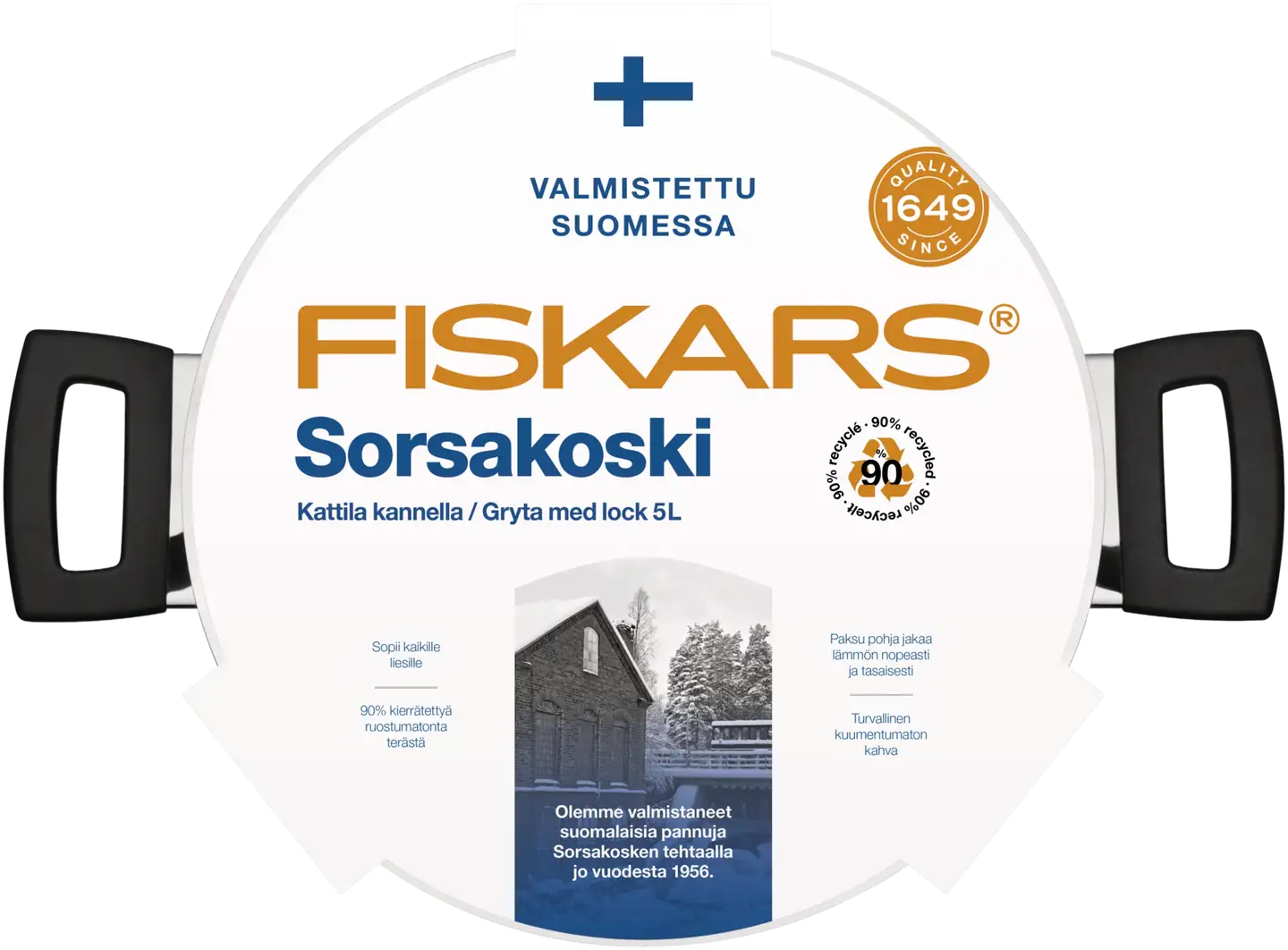 Fiskars Sorsakoski kattila 5l - 2