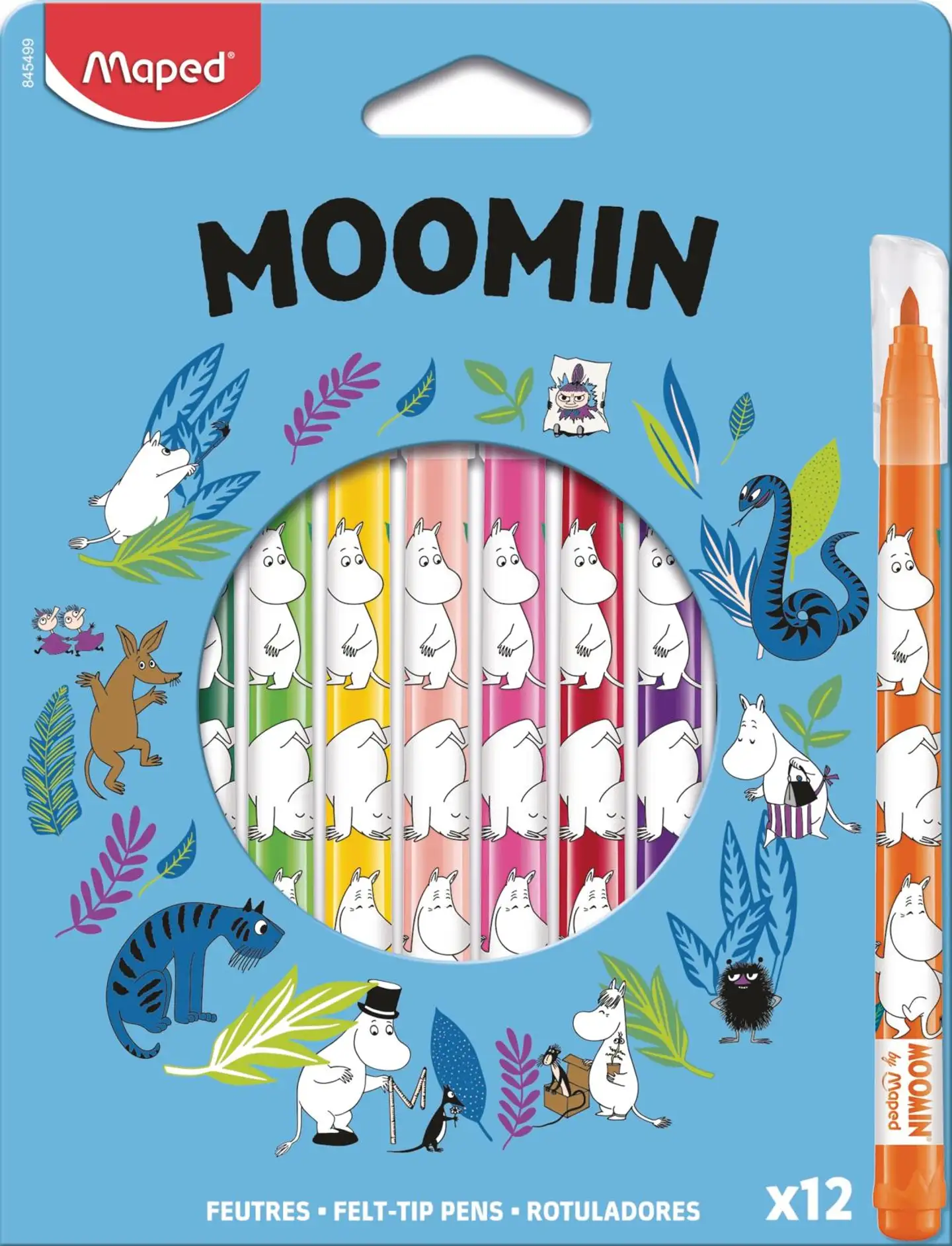 Huopakynä Maped Moomin 12kpl - 1