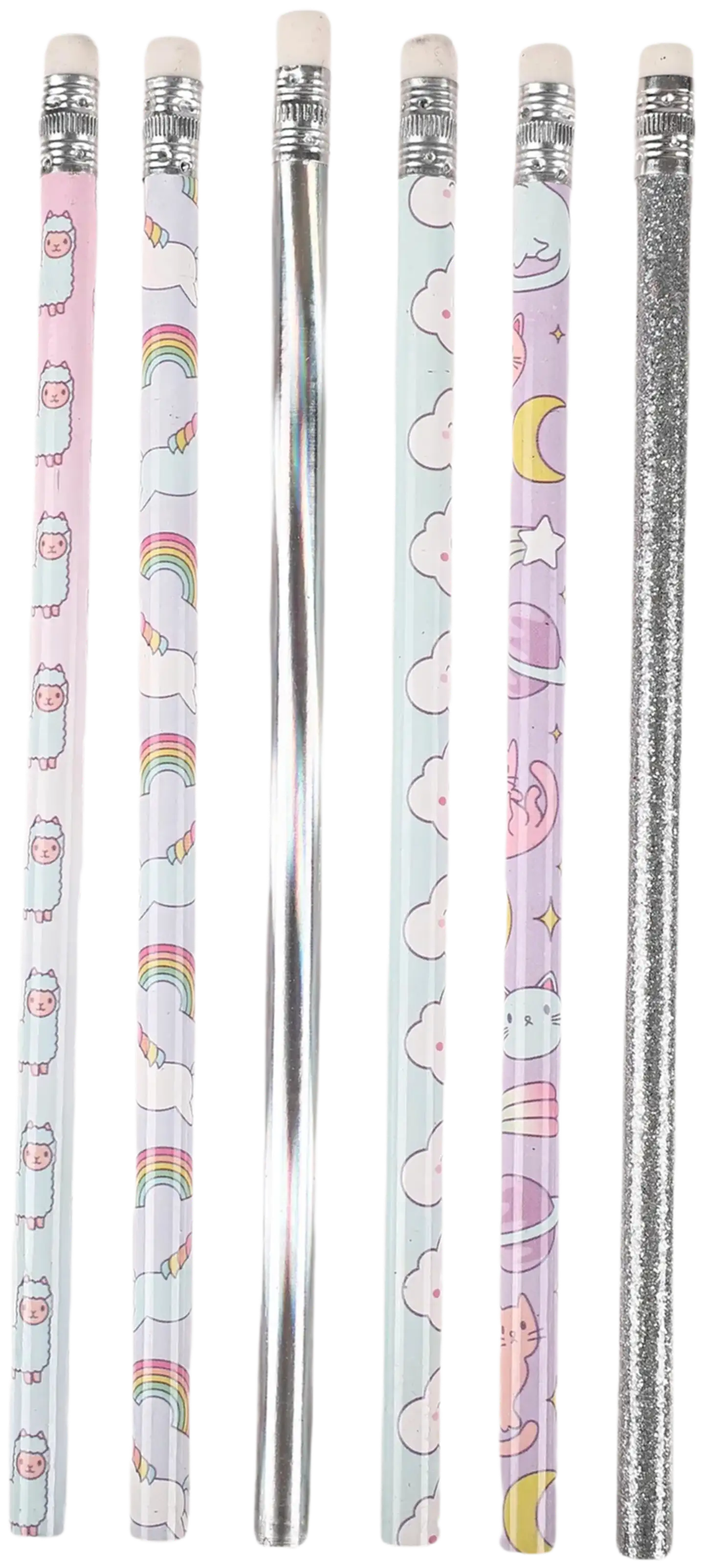Lyijykynät 6 kpl pastelli - 2