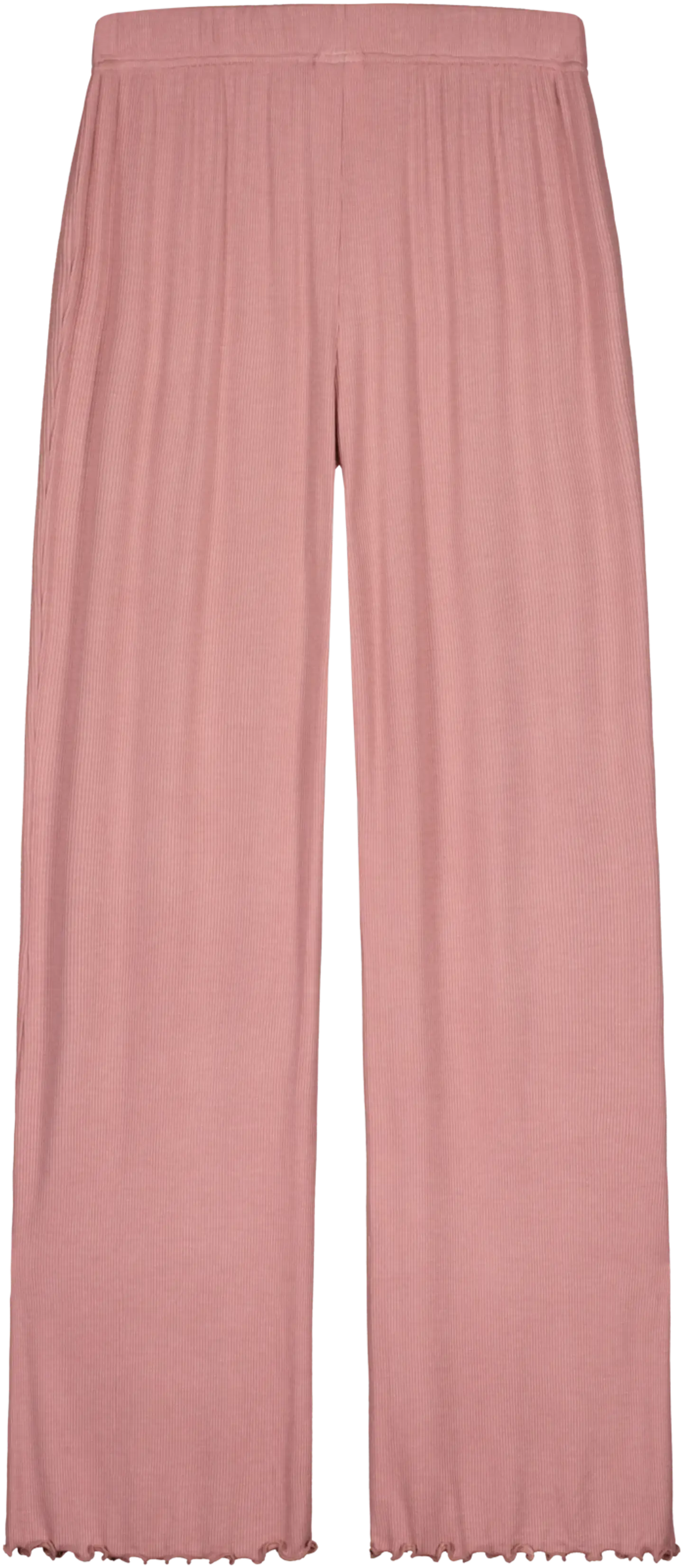 WKLY. naisten pyjamahousut 212W382527 - Woodrose - 2