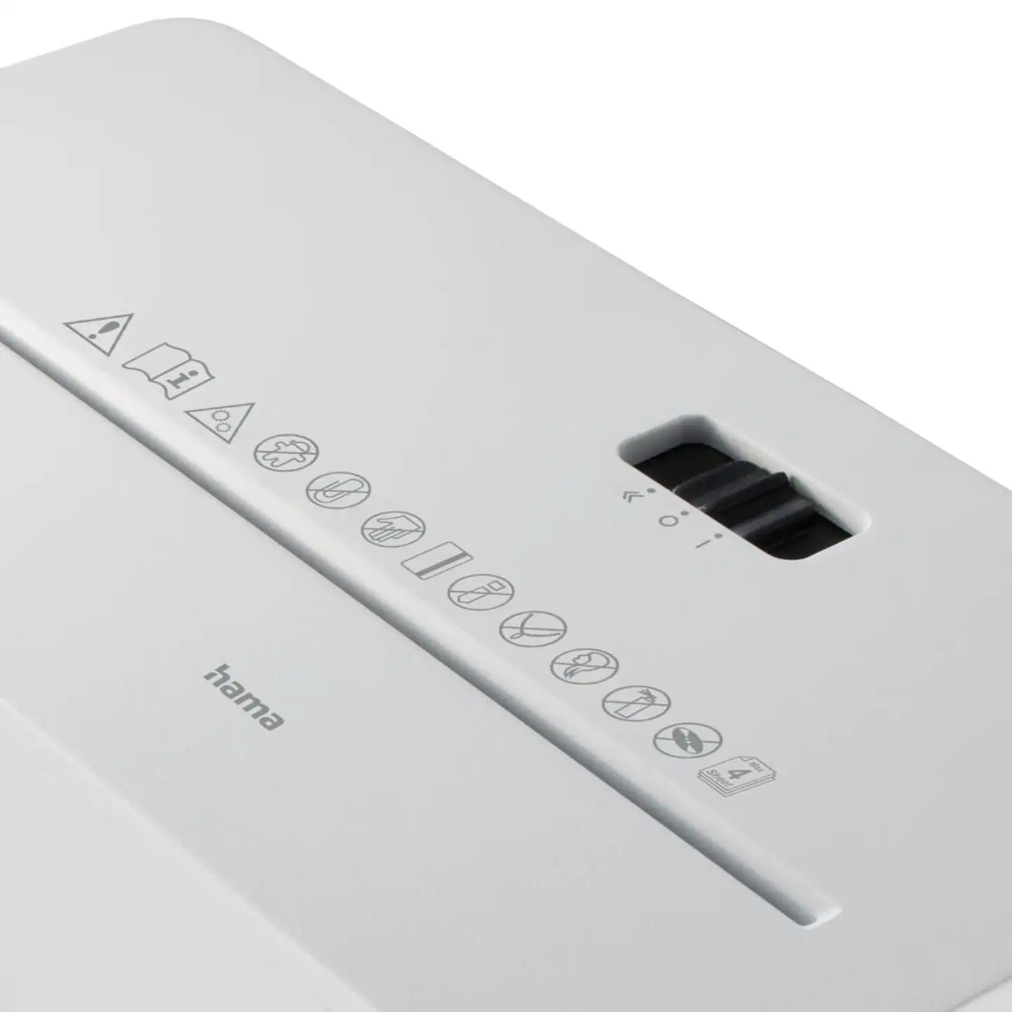 Hama Paperisilppuri Safe X40-W, P4, T4, E3 - 2