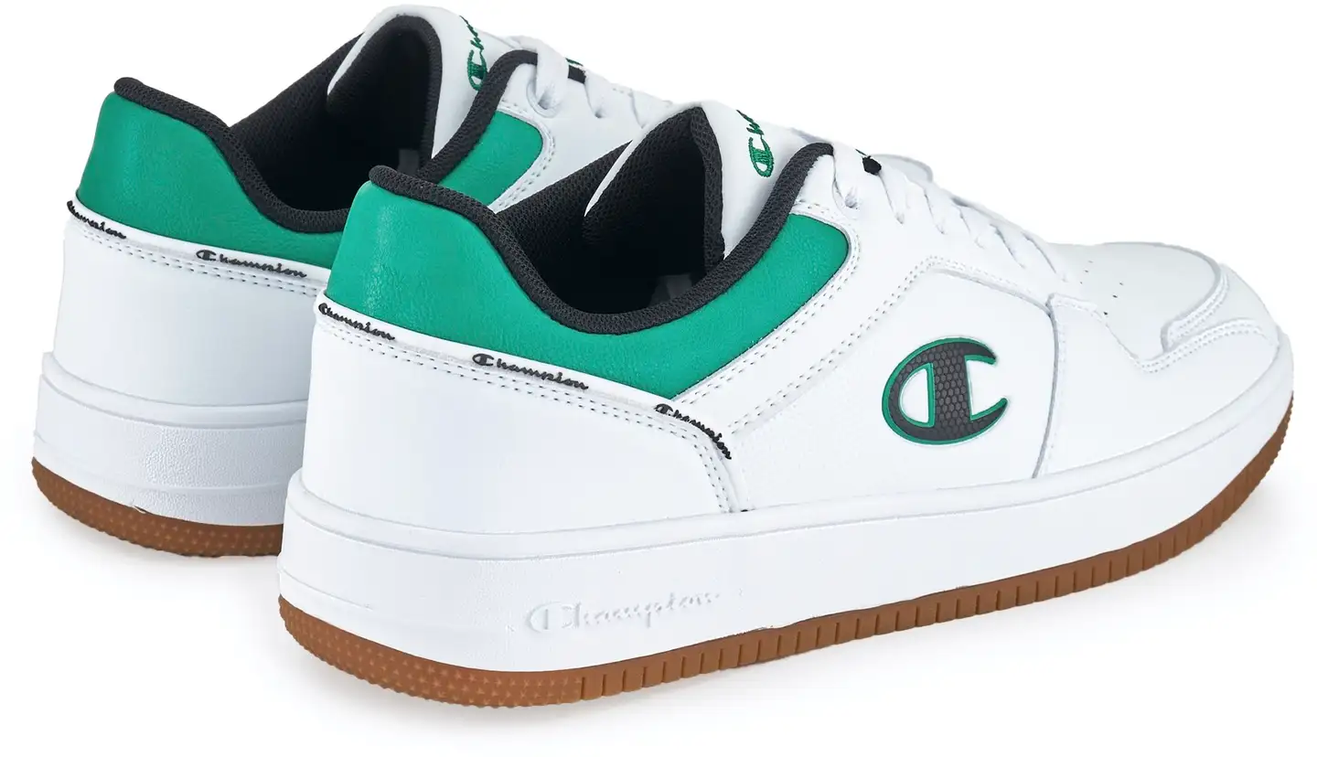 Champion miesten vapaa-ajan jalkine RD18 2.0 White Green - Wht/gfd/nbk/gum - 4