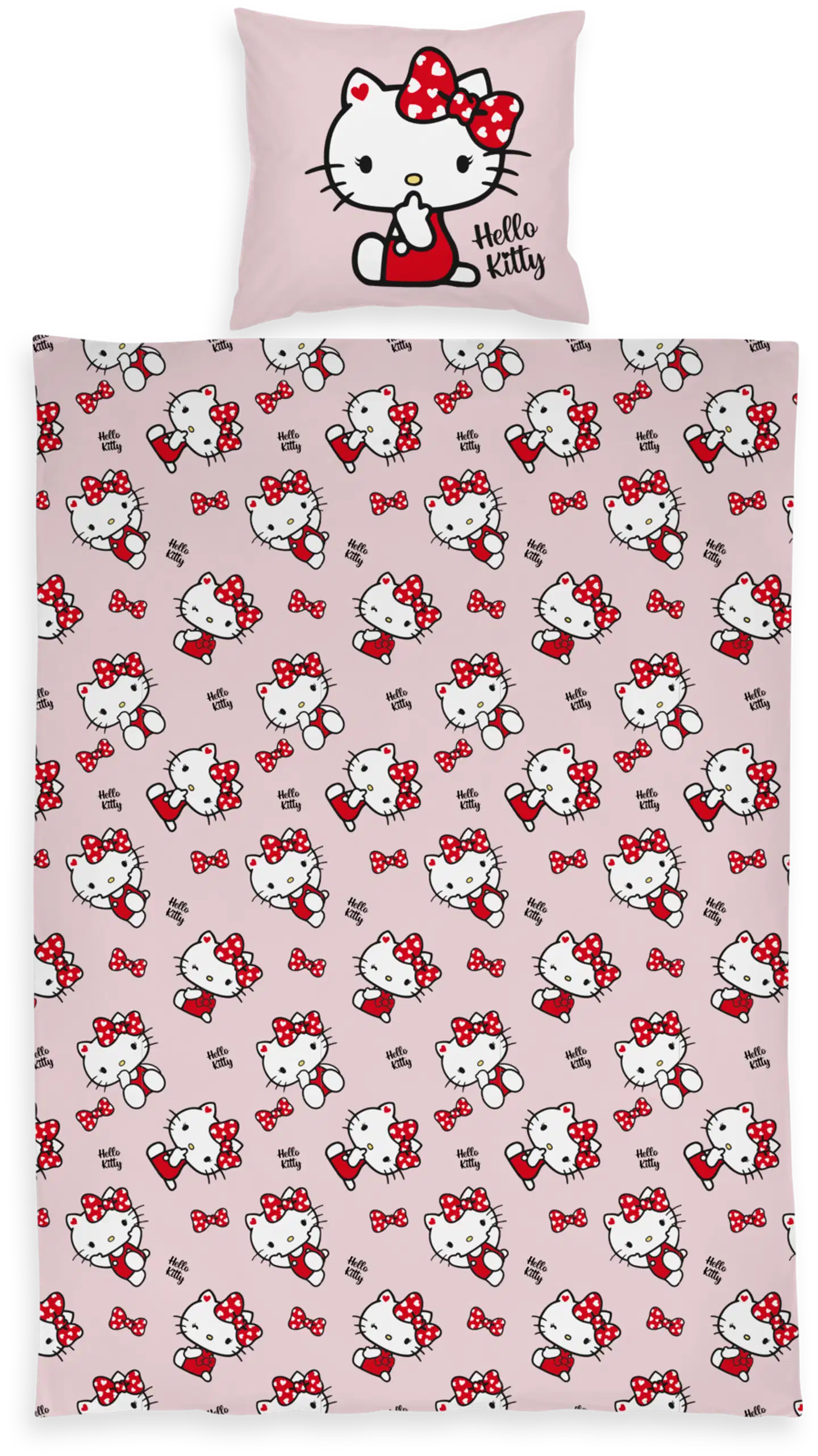 Lasten pussilakanasetti Hello Kitty 150x210+50x60 cm - 3
